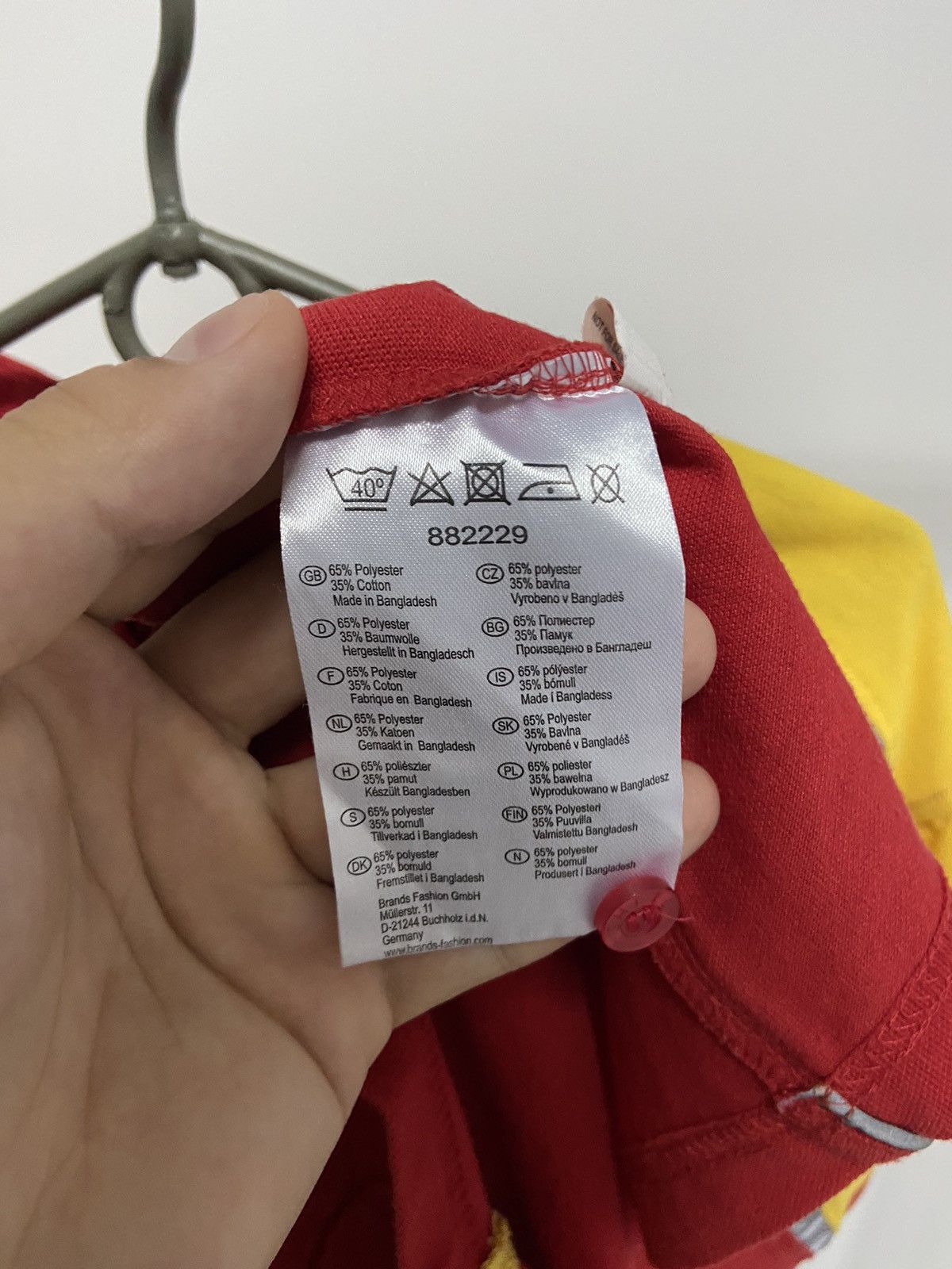 Ferrari × Vintage Ferrari Racing Vintage Big Logo t shirt reflective shell Size US XL / EU 56 / 4 - 11 Thumbnail