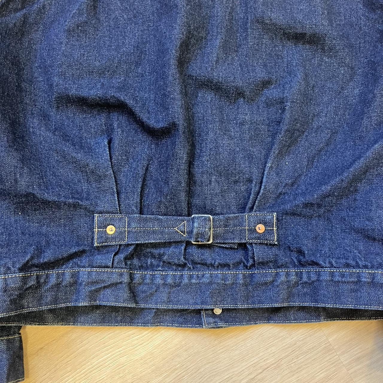 Japanese Brand Vintage selvedge denim jacket buckle back Size US M / EU 48-50 / 2 - 4 Thumbnail