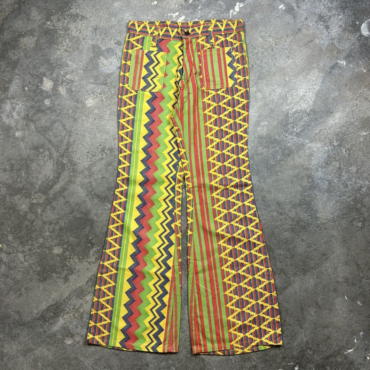 1990s Dan Sunny - Flared Bottom (29x32)