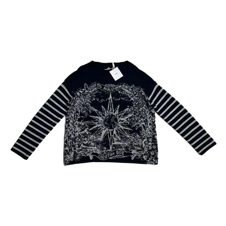 Dior Dior Size 36 Striped printed sweatshirt 2503-Nextarrow Size US XS / EU 42 / 0 - 1 Thumbnail