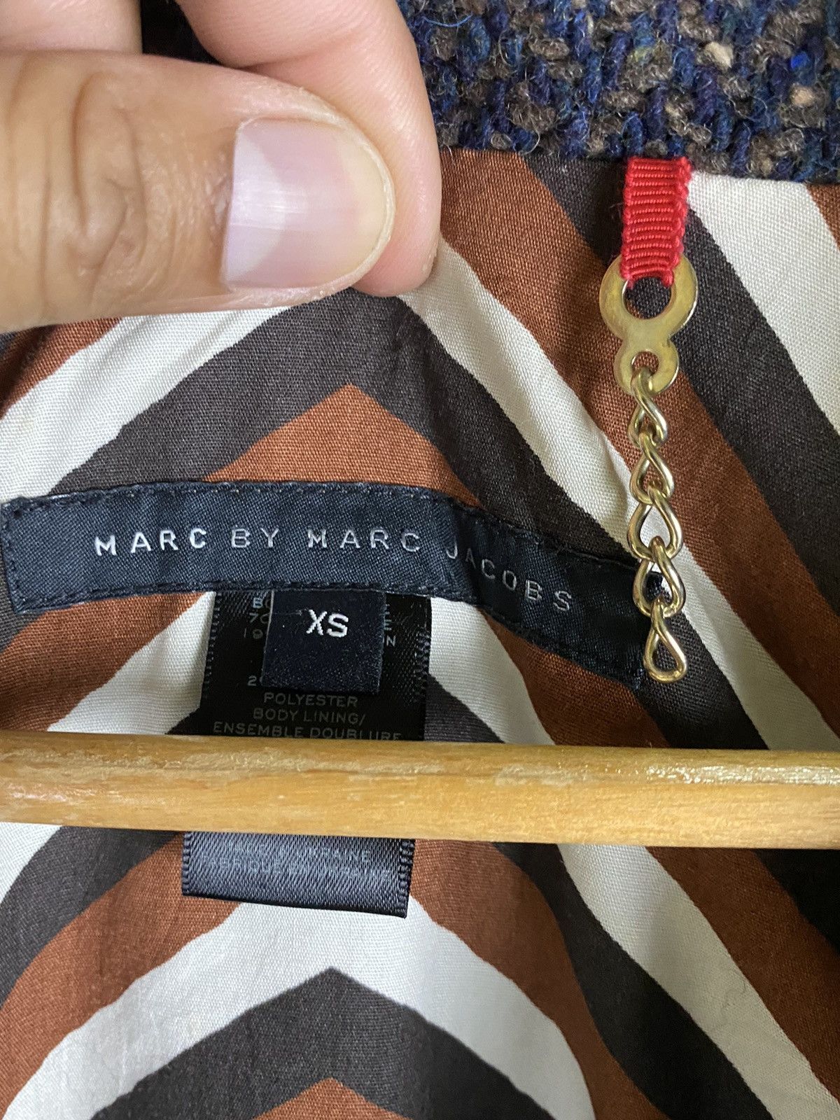 Marc Jacobs × Marc by Marc Jacobs Marc By Marc Jacobs Wool Jacket Size XS / US 0-2 / IT 36-38 - 13 Thumbnail