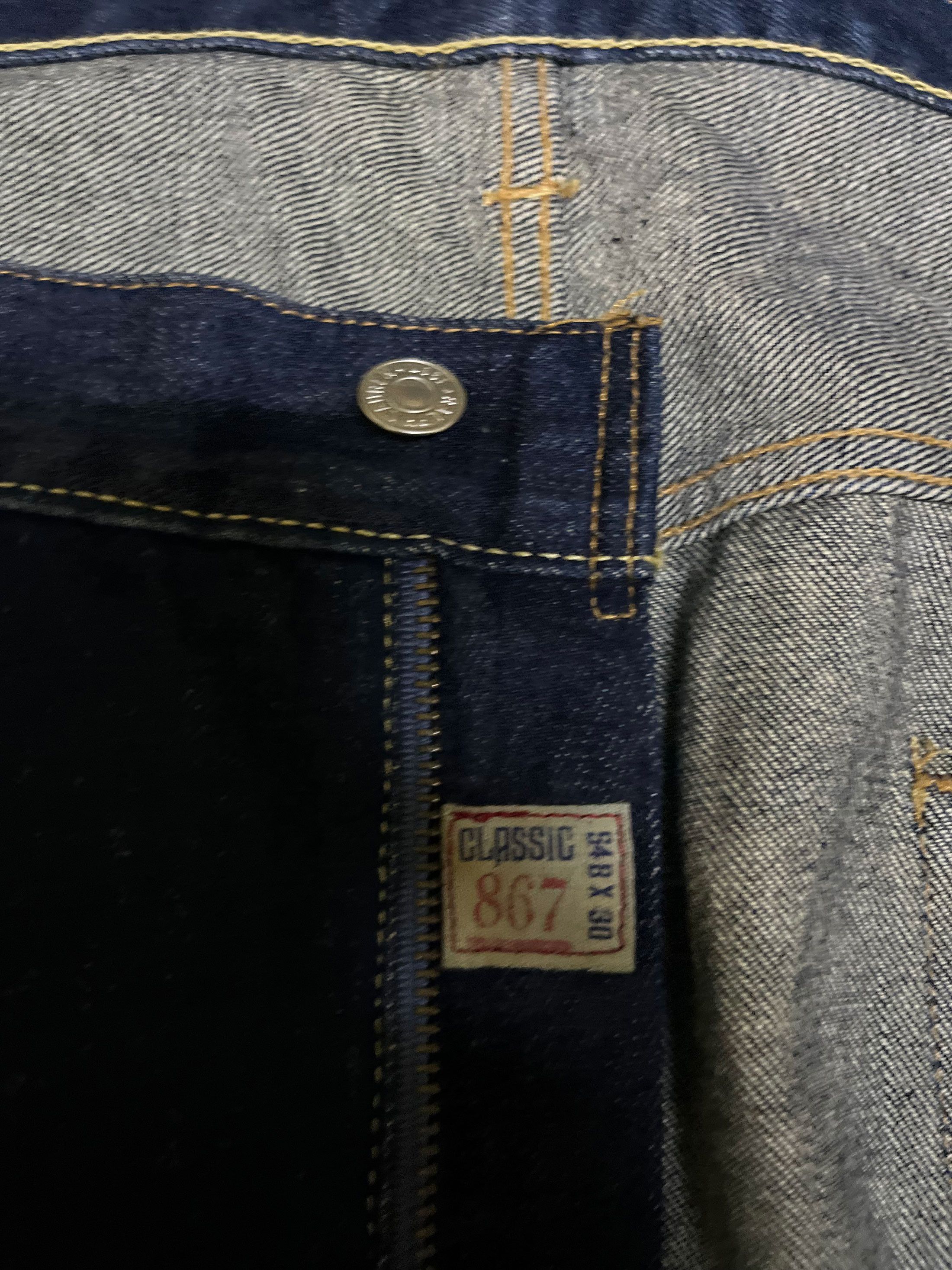 Polo Ralph Lauren 56 IN Polo Ralph Lauren Denim Jeans Size US 44 / EU 60 - 2 Thumbnail