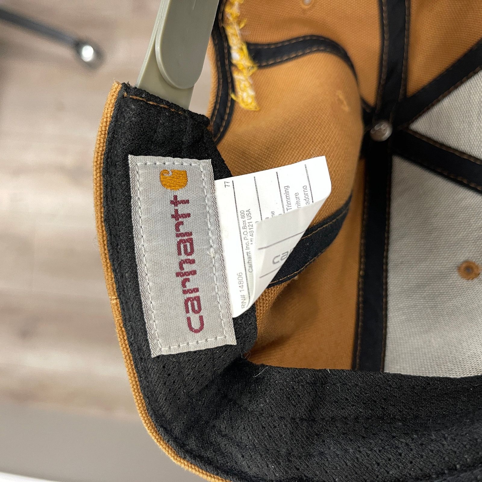 Carhartt Tan Carhartt cap custom Perry the Platypus snapback hat Size ONE SIZE - 2 Thumbnail