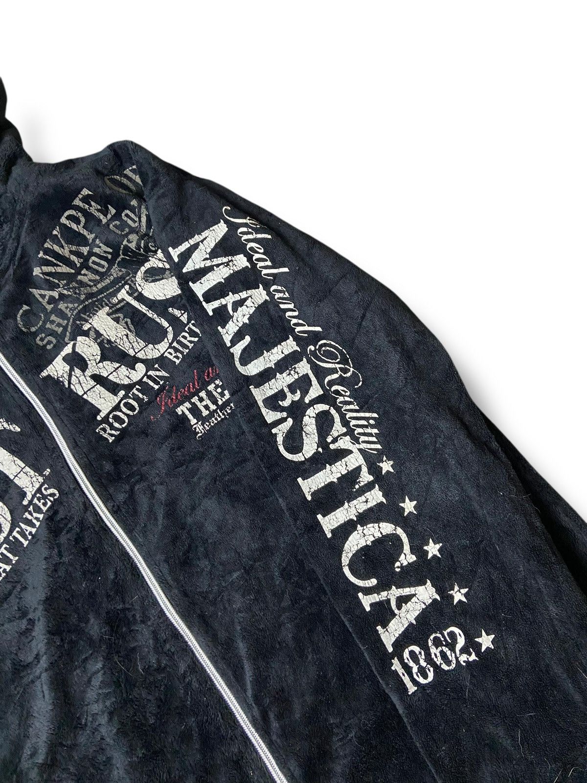 Japanese Brand Beaumere Dest Rust Hooded Jacket (146) Size US L / EU 52-54 / 3 - 4 Thumbnail