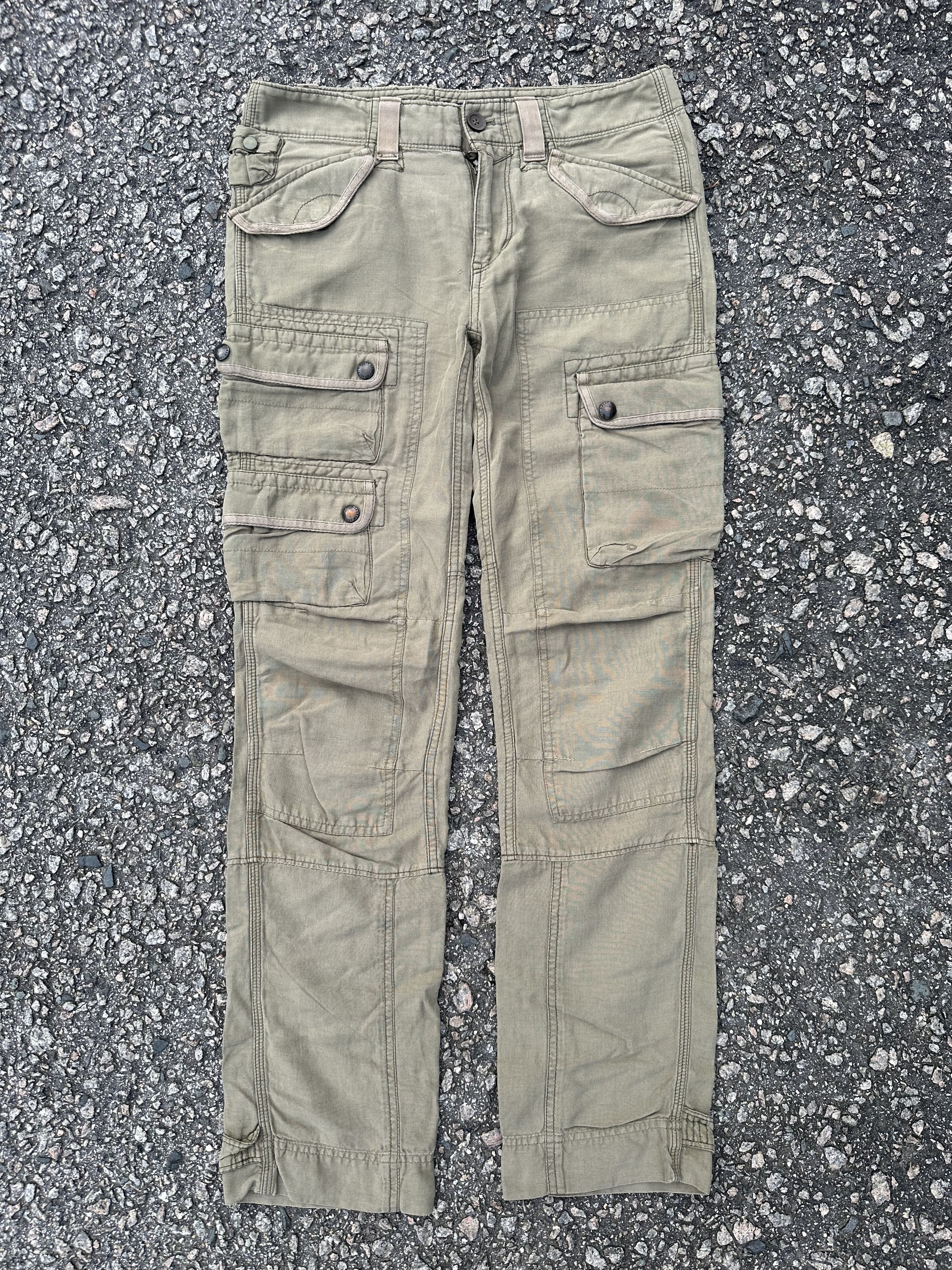Japanese Brand CARGO PANTS POLO RALPH LAUREN SENDITIONARIES MULTIPOCKET Size US 29 - 2 Thumbnail