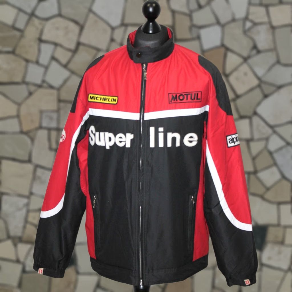 Alpinestars XXL Motul Alpinestar mens racing jacket Red Polyester Jacket XXL Racing Mens 90s? Size US XXL / EU 58 / 5 - 1 Thumbnail