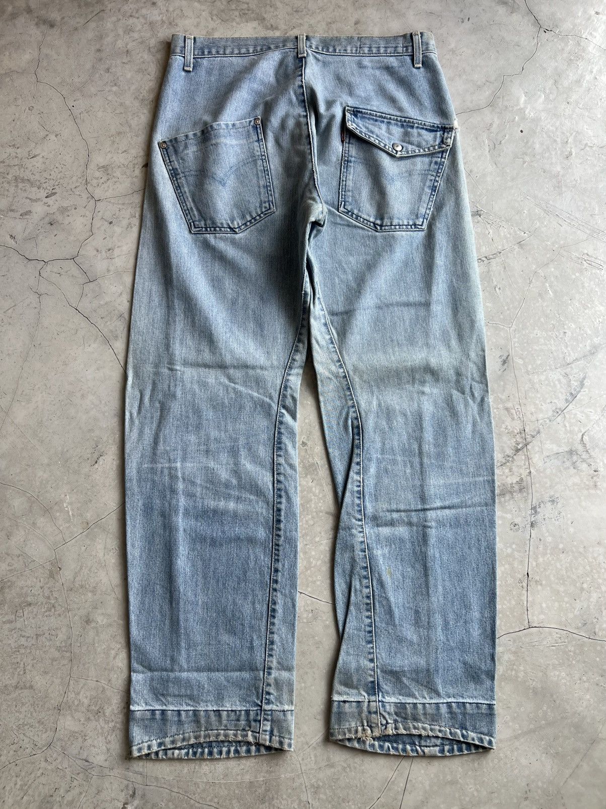 Levi's Levis Engineered Jeans One Pocket Tag 32 Actual 34x33 Size US 32 / EU 48 - 5 Thumbnail