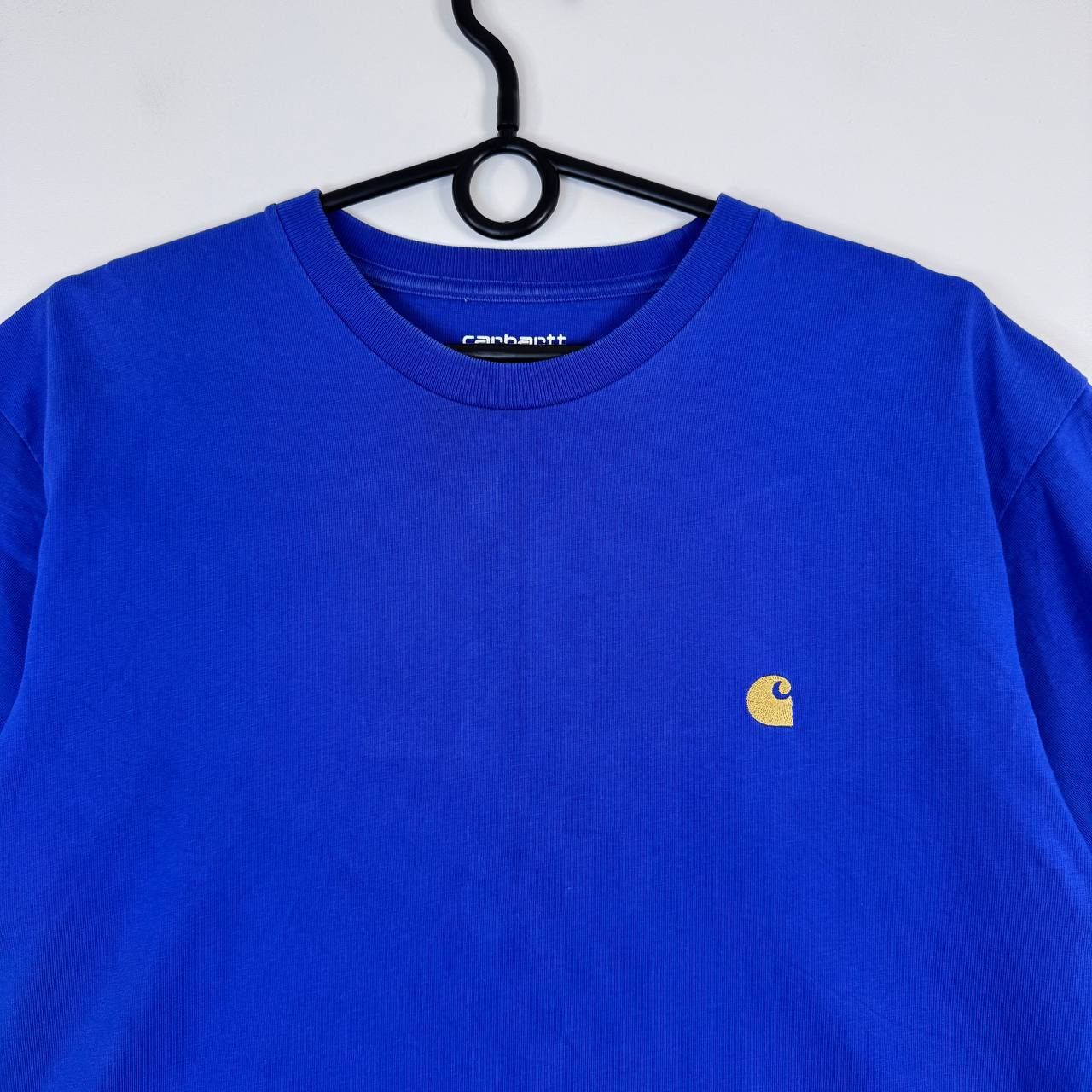 Carhartt Carhartt WIP Chase T Shirt Blue Minimal Logo Tee Mens S Size US S / EU 44-46 / 1 - 2 Thumbnail