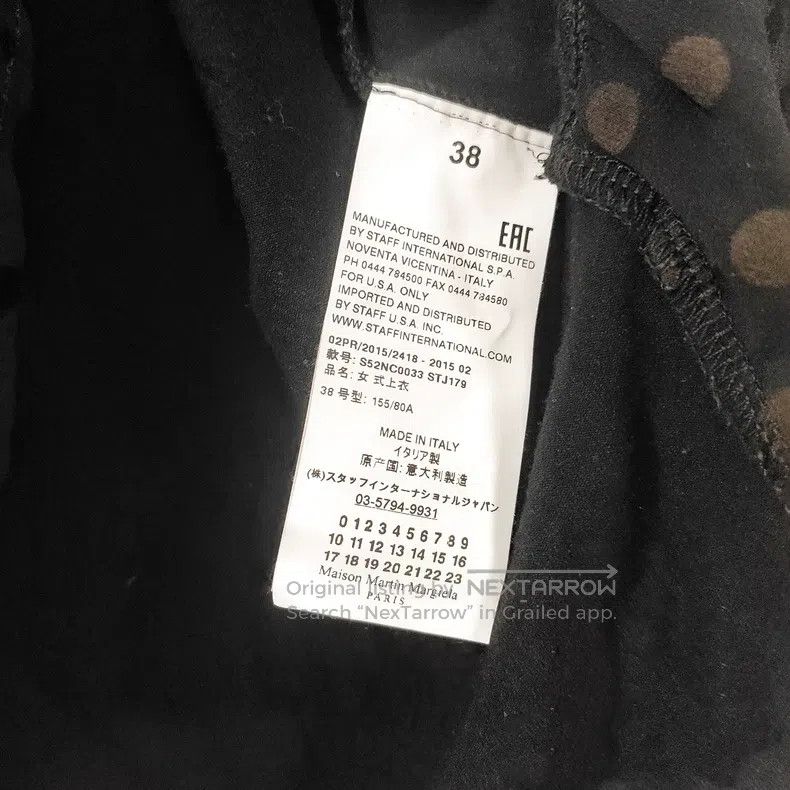 Maison Margiela Maison Margiela Black short sleeve Size XS / US 0-2 / IT 36-38 - 4 Thumbnail