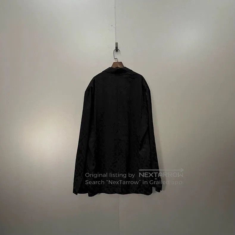 Balenciaga Balenciaga Logo Print Casual Blazer . Size M / US 6-8 / IT 42-44 - 3 Thumbnail