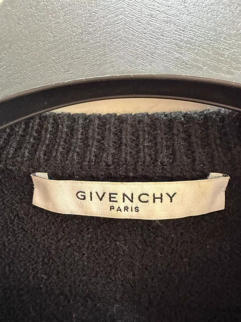 Givenchy Givenchy Logo striped black and white knitted wool sweater Size US XS / EU 42 / 0 - 4 Thumbnail