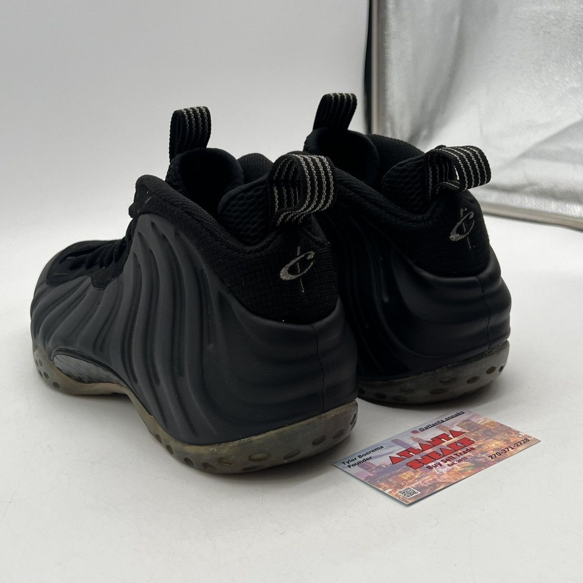 Nike Air Foamposite one stealth Size US 10 / EU 43 - 4 Thumbnail
