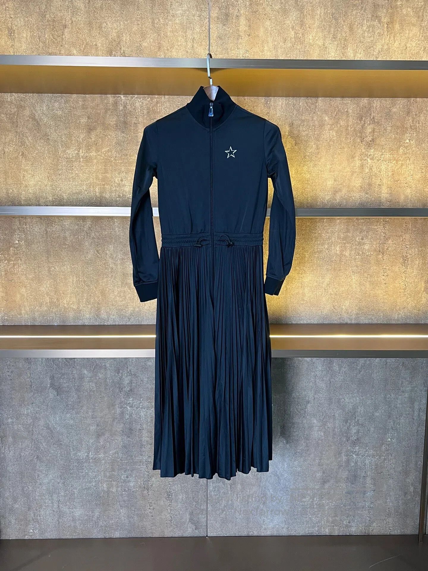 Valentino Valentino Large Logo Sports Jacket Patchwork Dress| Size M / US 6-8 / IT 42-44 - 1 Thumbnail