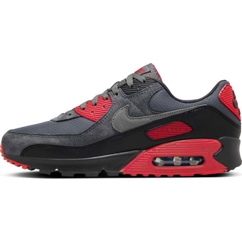 Nike Air Max 90 'Iron Grey Fire Red' Size 10