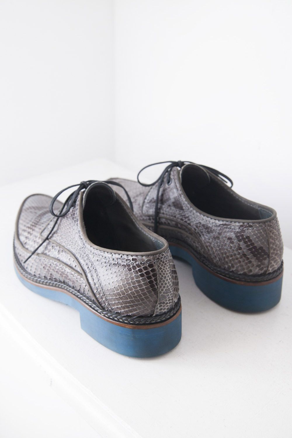 Lanvin AW10 python leather dress shoes Size US 10 / EU 43 - 4 Thumbnail
