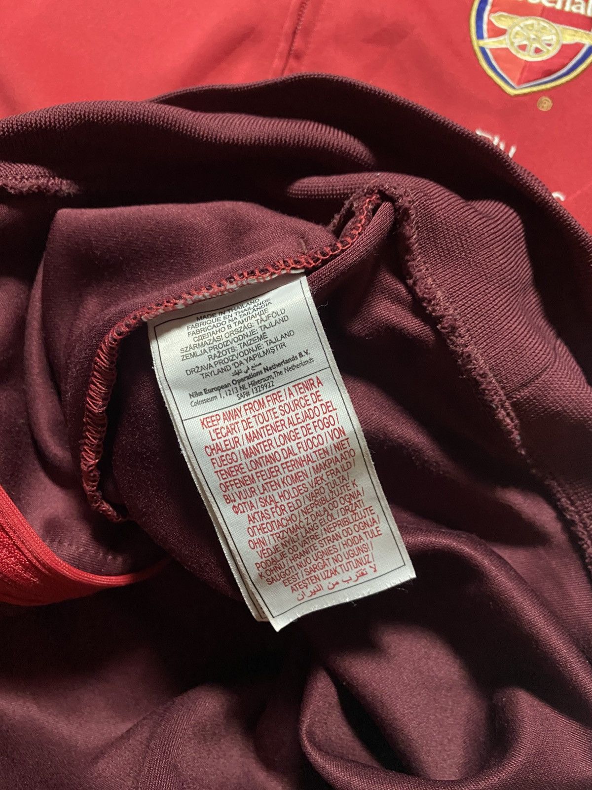 Nike × Vintage Vintage Nike Arsenal training soccer football y2k jacket Size US XL / EU 56 / 4 - 5 Thumbnail