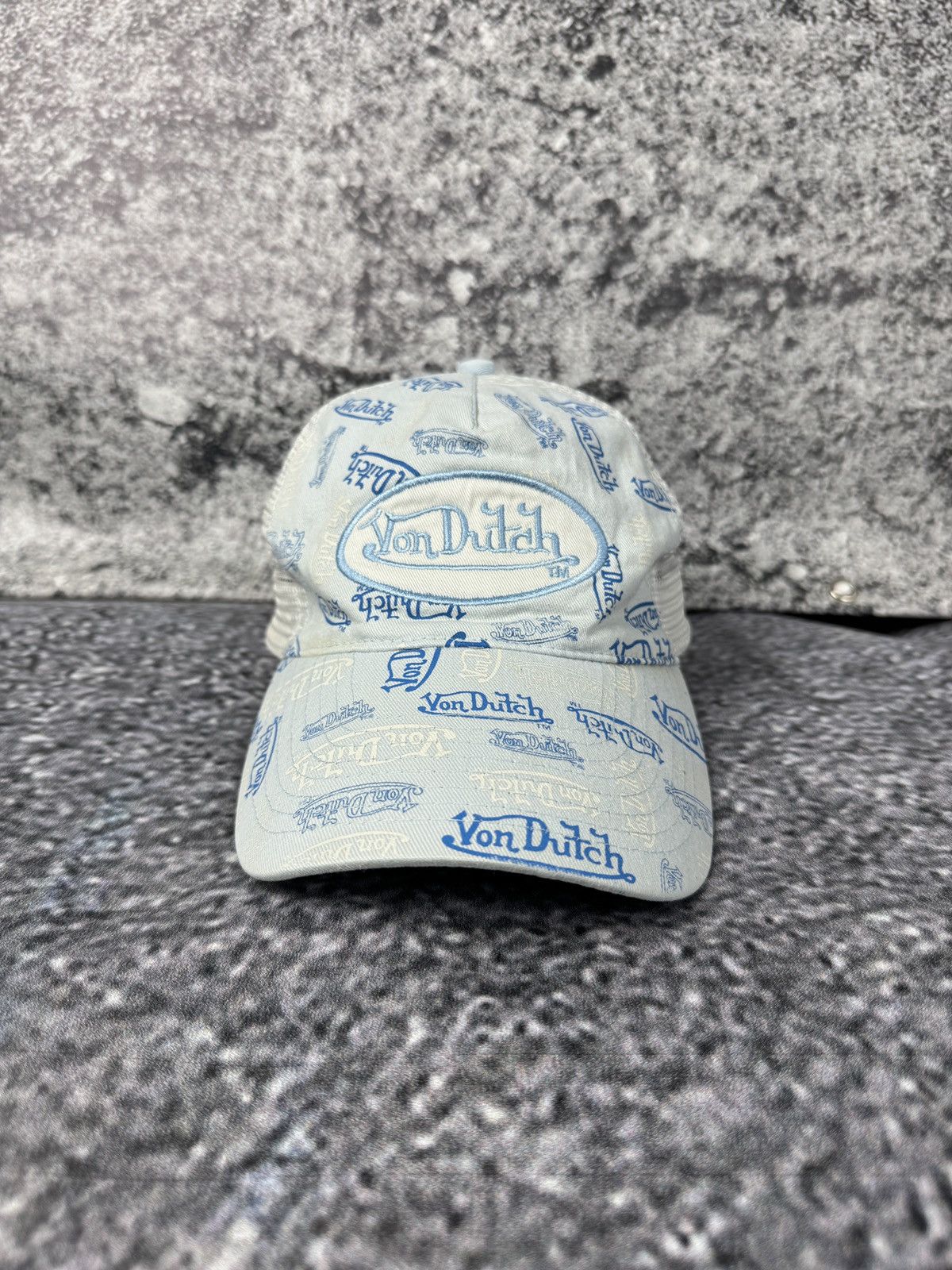 Von Dutch Men’s Von Dutch Vintage Monogram Baseball Cap Y2K One Size Size ONE SIZE - 2 Thumbnail