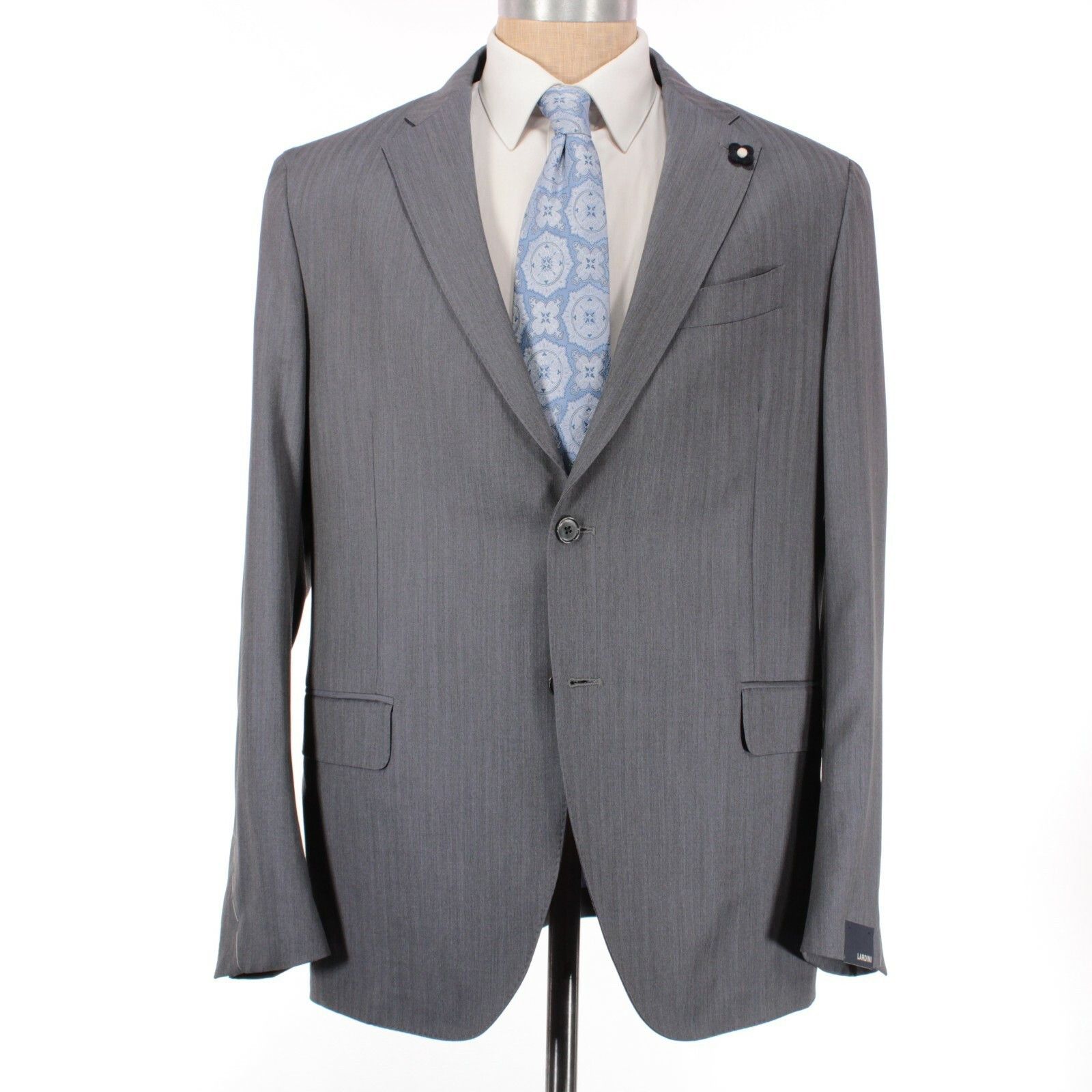 Lardini Lardini Suit Size US 46 Regular in Gray Size 46R - 1 Thumbnail