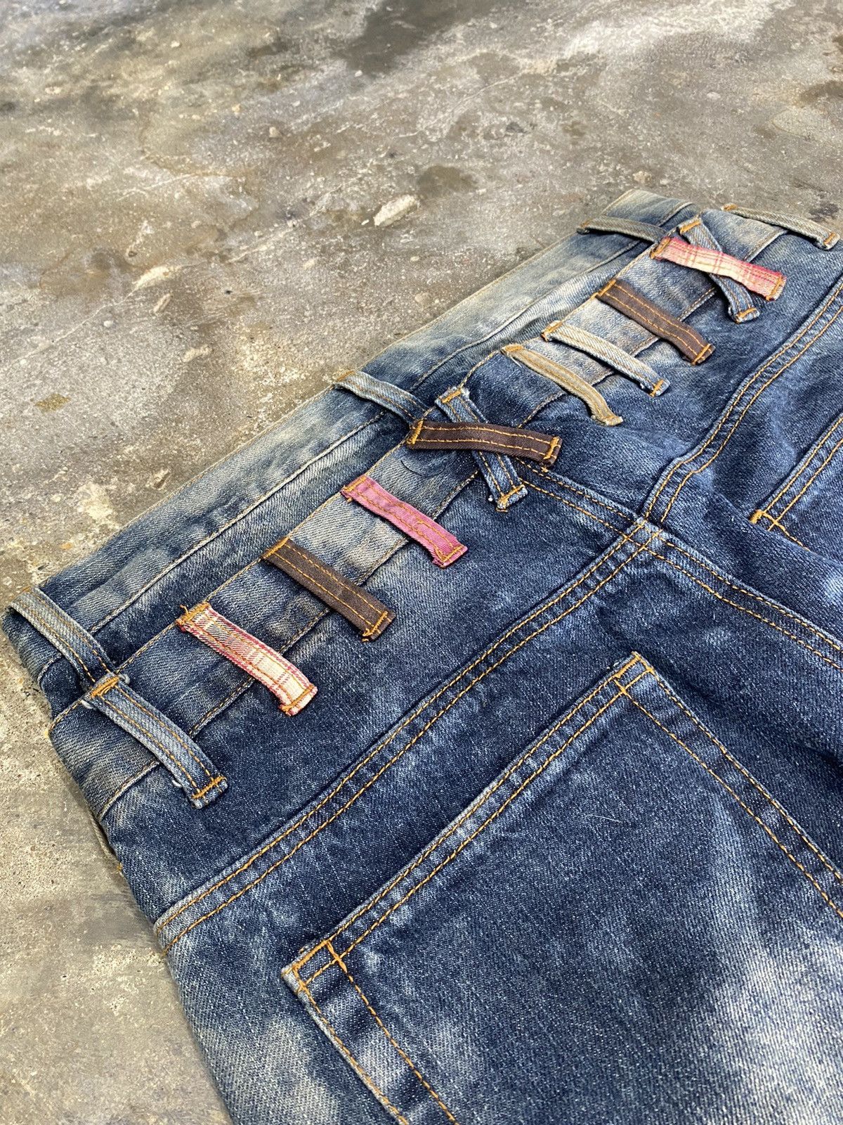 Japanese Brand × Vintage Exploison blue jeans wash japanese brand Size US 31 - 12 Thumbnail