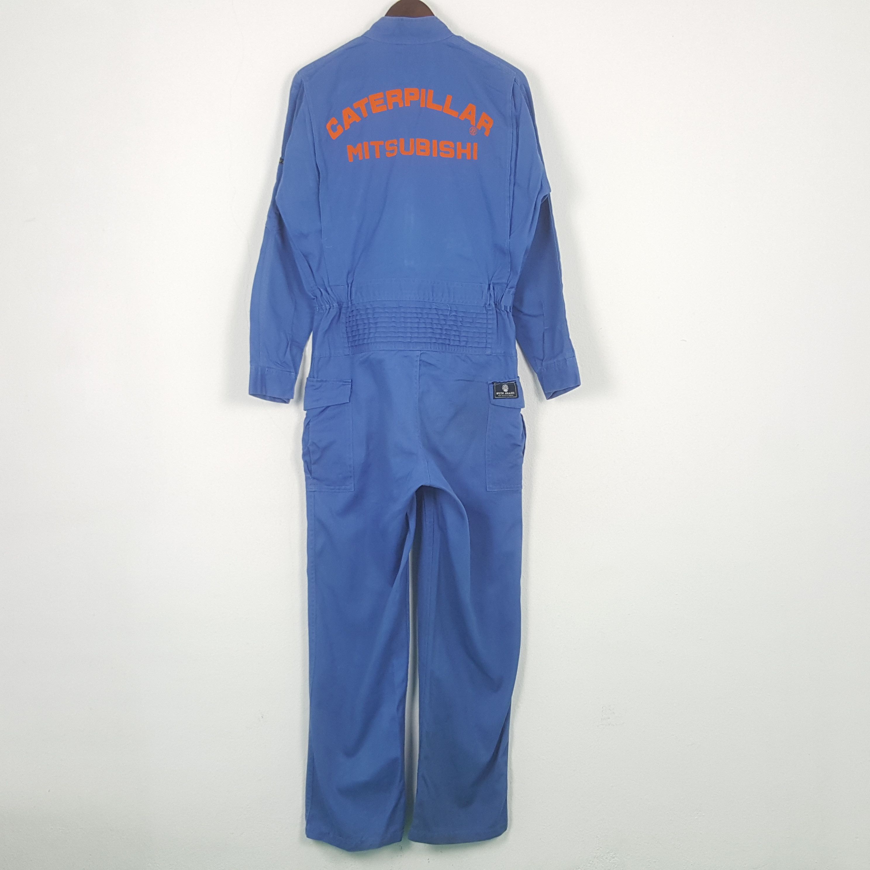 Sports Specialties Vintage Caterpillar Mitsubishi Coverall Jumpsuit Jacket Size US M / EU 48-50 / 2 - 1 Thumbnail