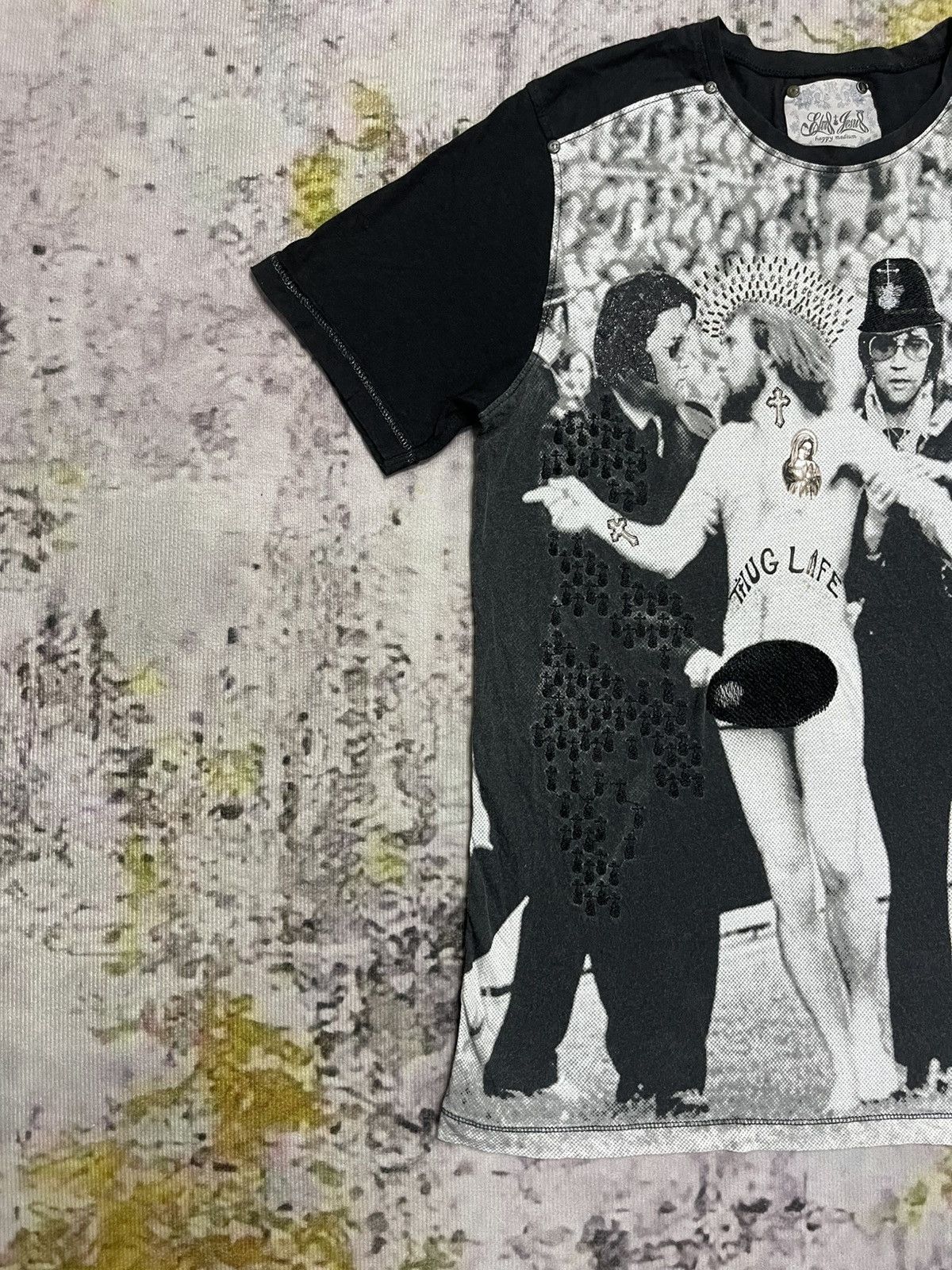 Seditionaries Elvis Jesus Punk All Over Full Print Tshirt Thug Life Size US M / EU 48-50 / 2 - 3 Thumbnail