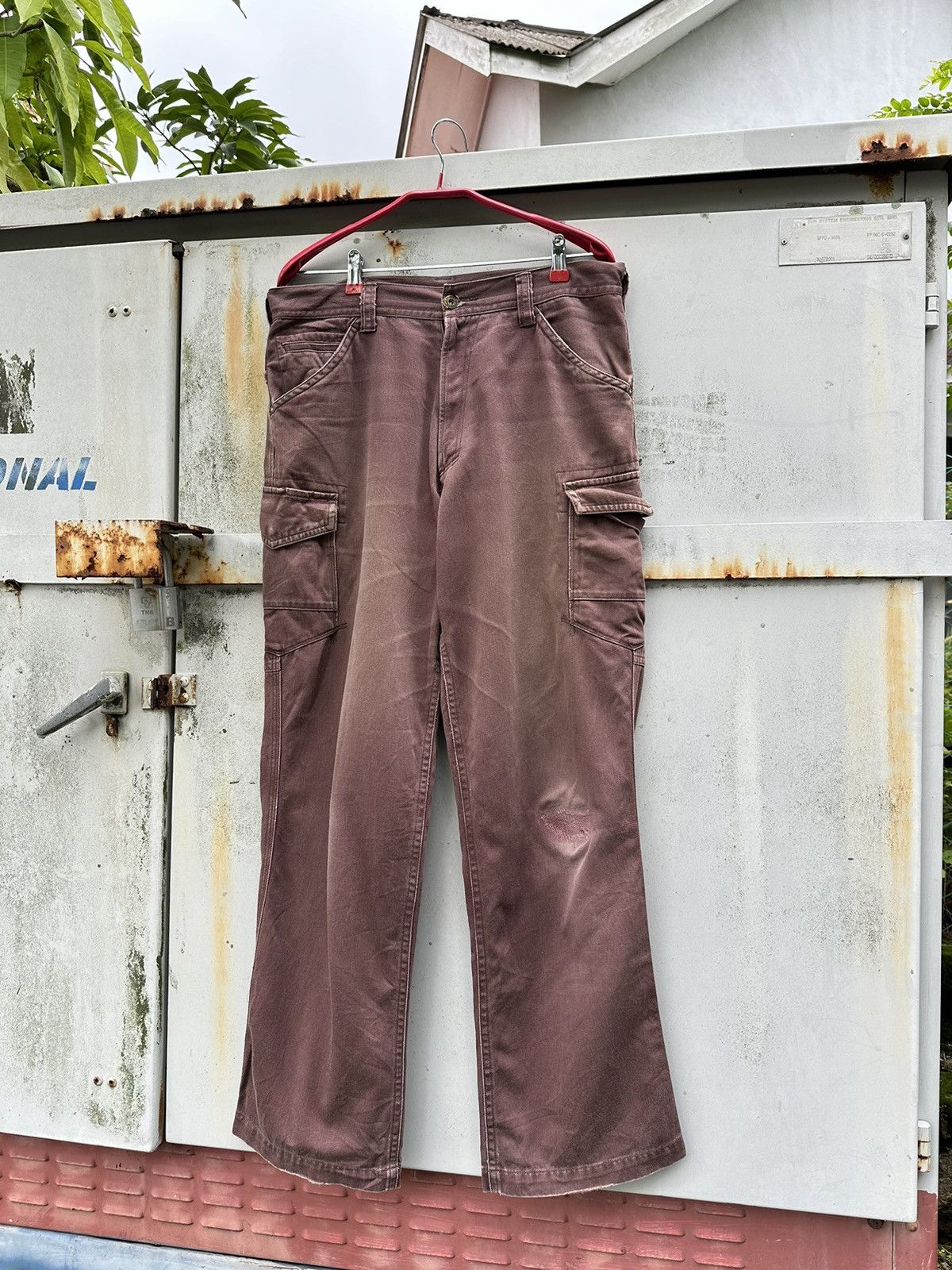 Vintage 👹Vintage THRASHED Vice United Cargo Pants Size US 32 / EU 48 - 4 Thumbnail