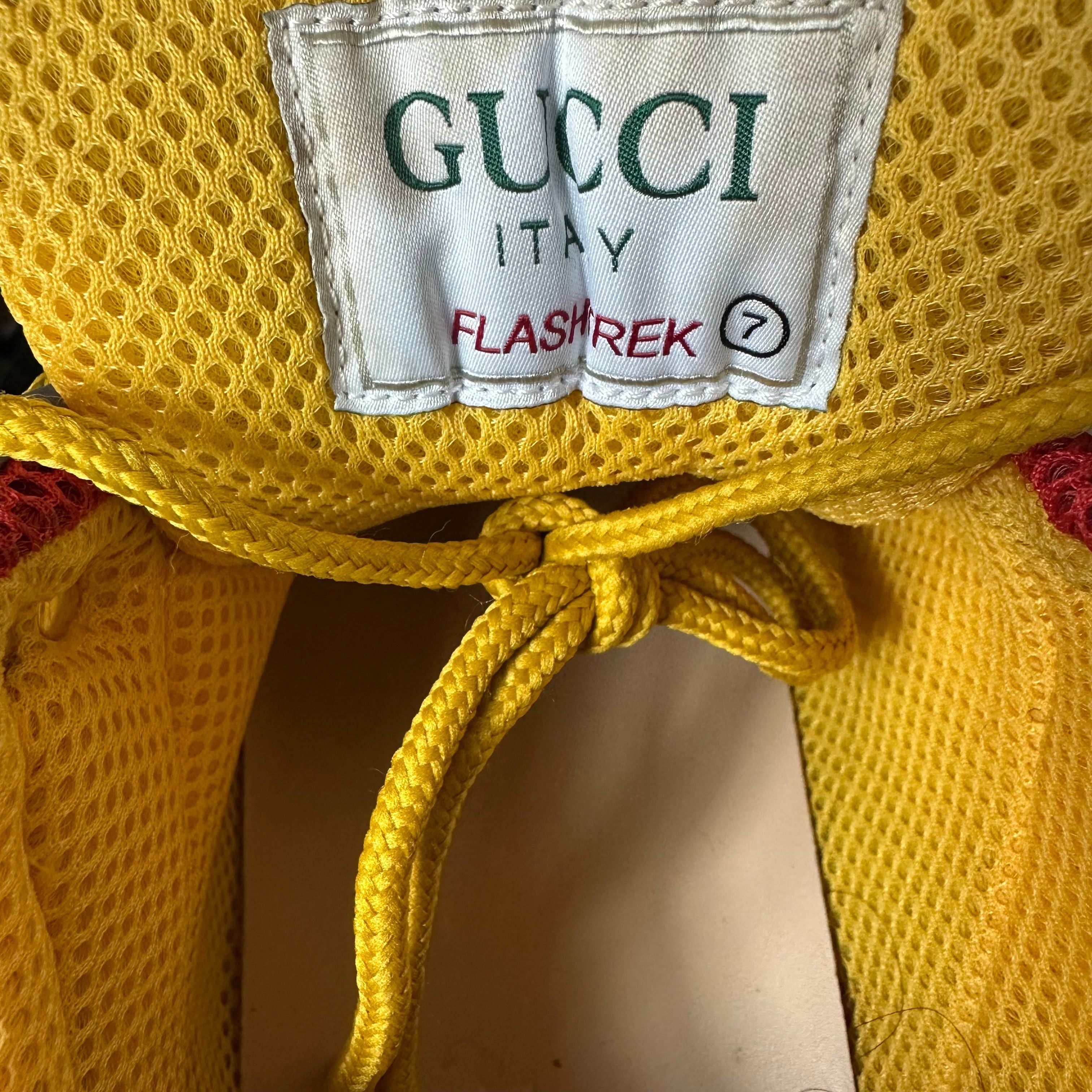 Gucci Gucci Flashtrek Red Blue Brown Boot Sneaker Sz 7 Size US 7 / EU 40 - 8 Thumbnail