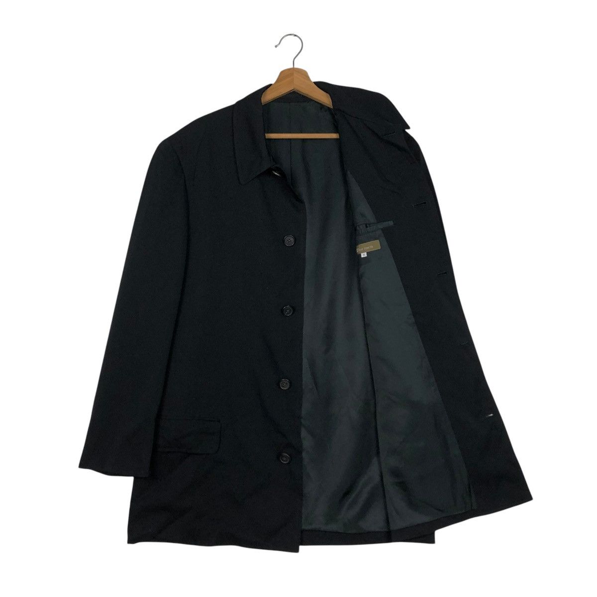 Yohji Yamamoto RICH BLACK VINTAGE BUTTON JACKET Y’S FOR MEN YOHJI YAMAMOTO Size US M / EU 48-50 / 2 - 13 Thumbnail