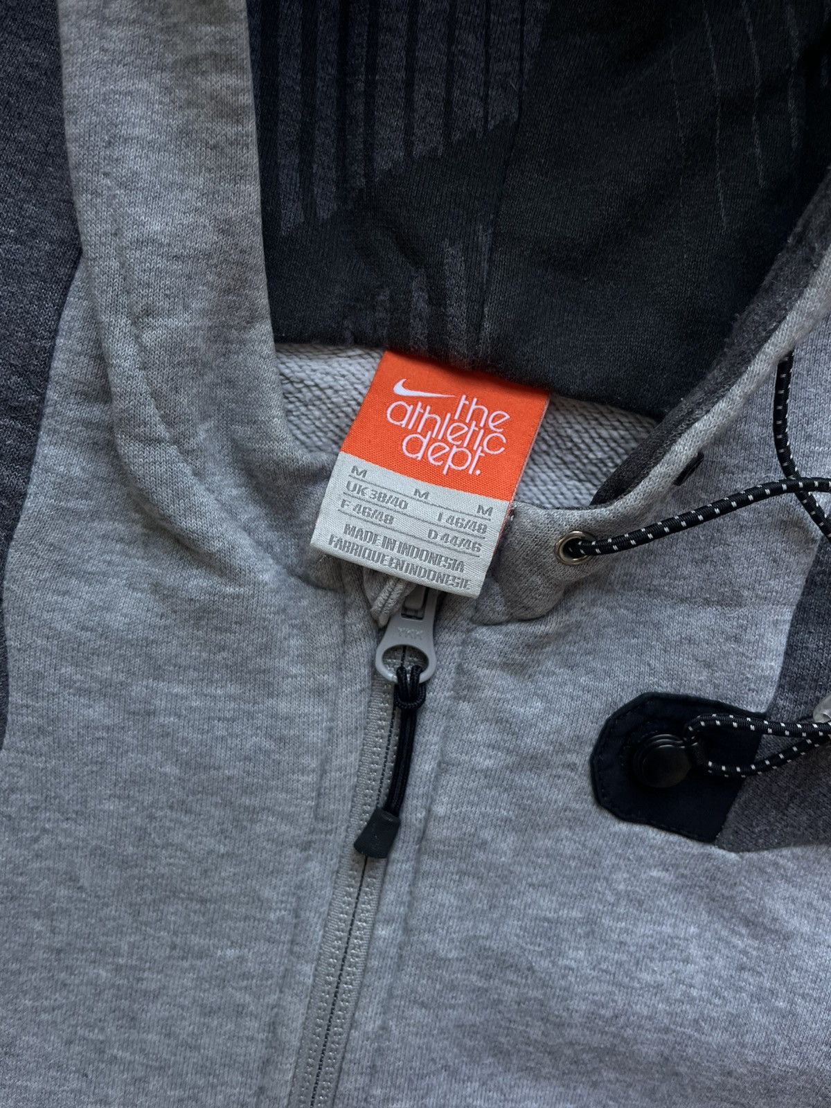 Nike 00’s NIKE AIR SLEEVE SPELLOUT LOGO SWOOSH RETRO ZIP HOODIE Size US M / EU 48-50 / 2 - 3 Thumbnail