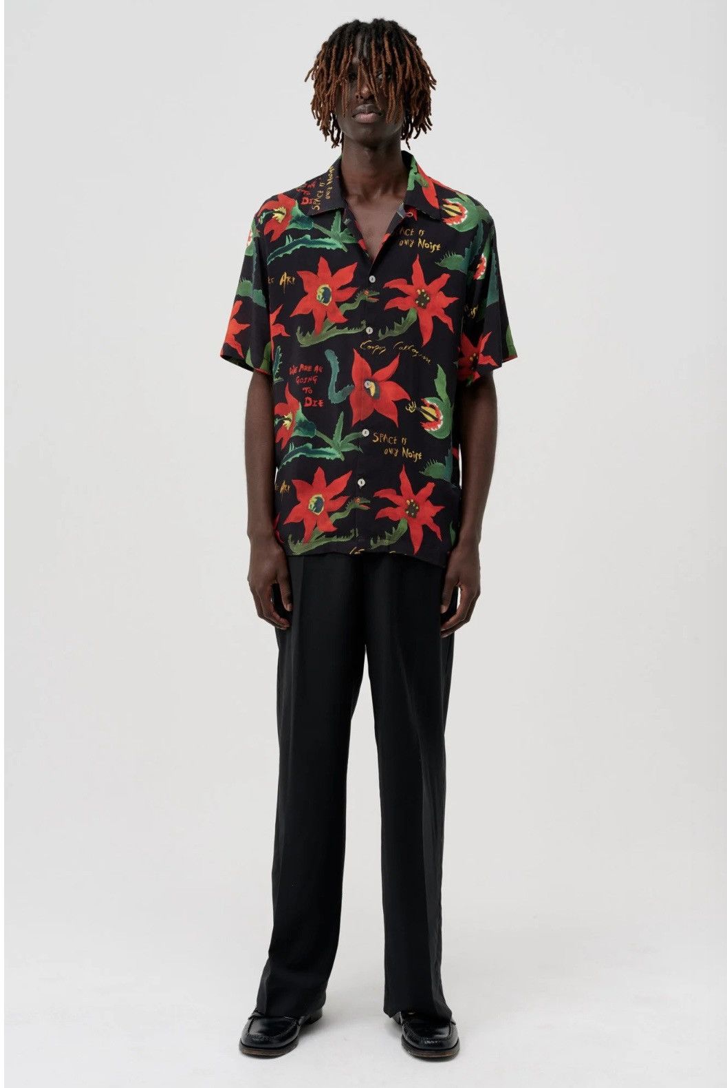 Endless Joy AW23 Endless Joy “Fear & Loathing” Graphic Button-Up Shirt Size US M / EU 48-50 / 2 - 6 Thumbnail