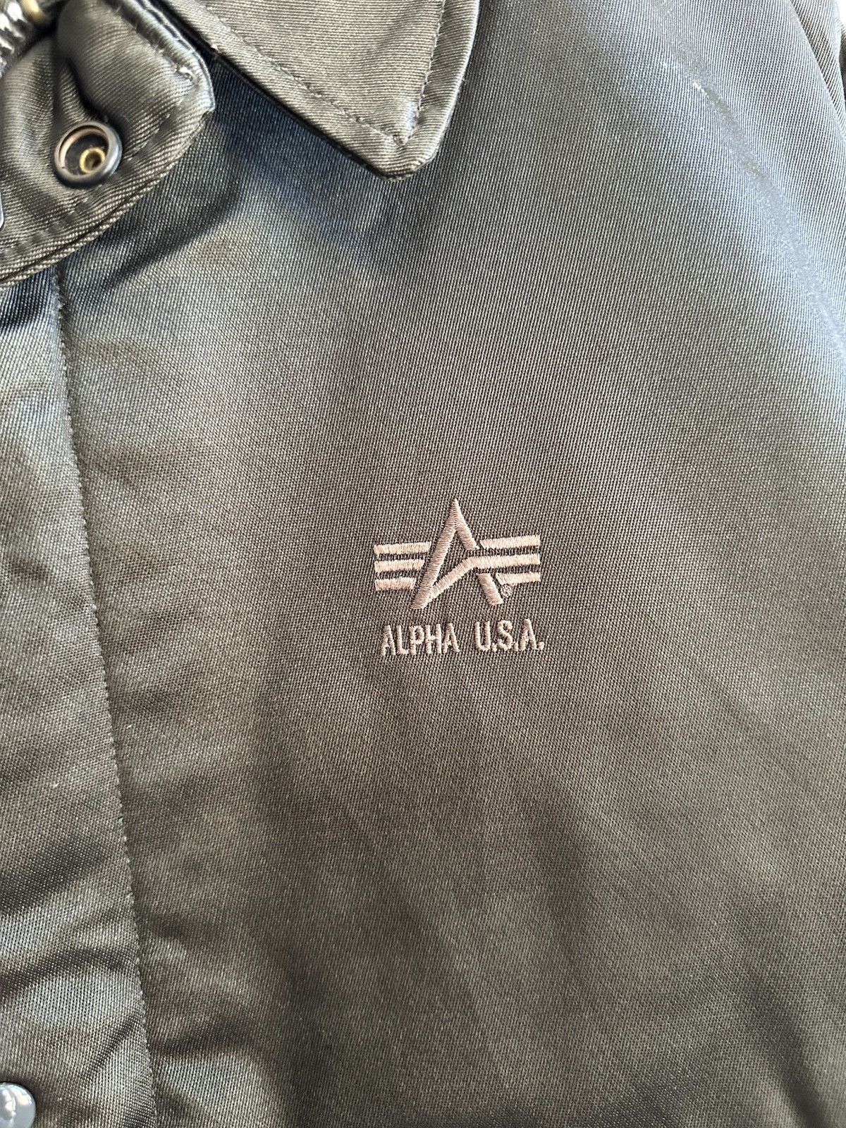 Alpha Industries vintage ALPHA INDUSTRIES jackets Size US S / EU 44-46 / 1 - 3 Thumbnail