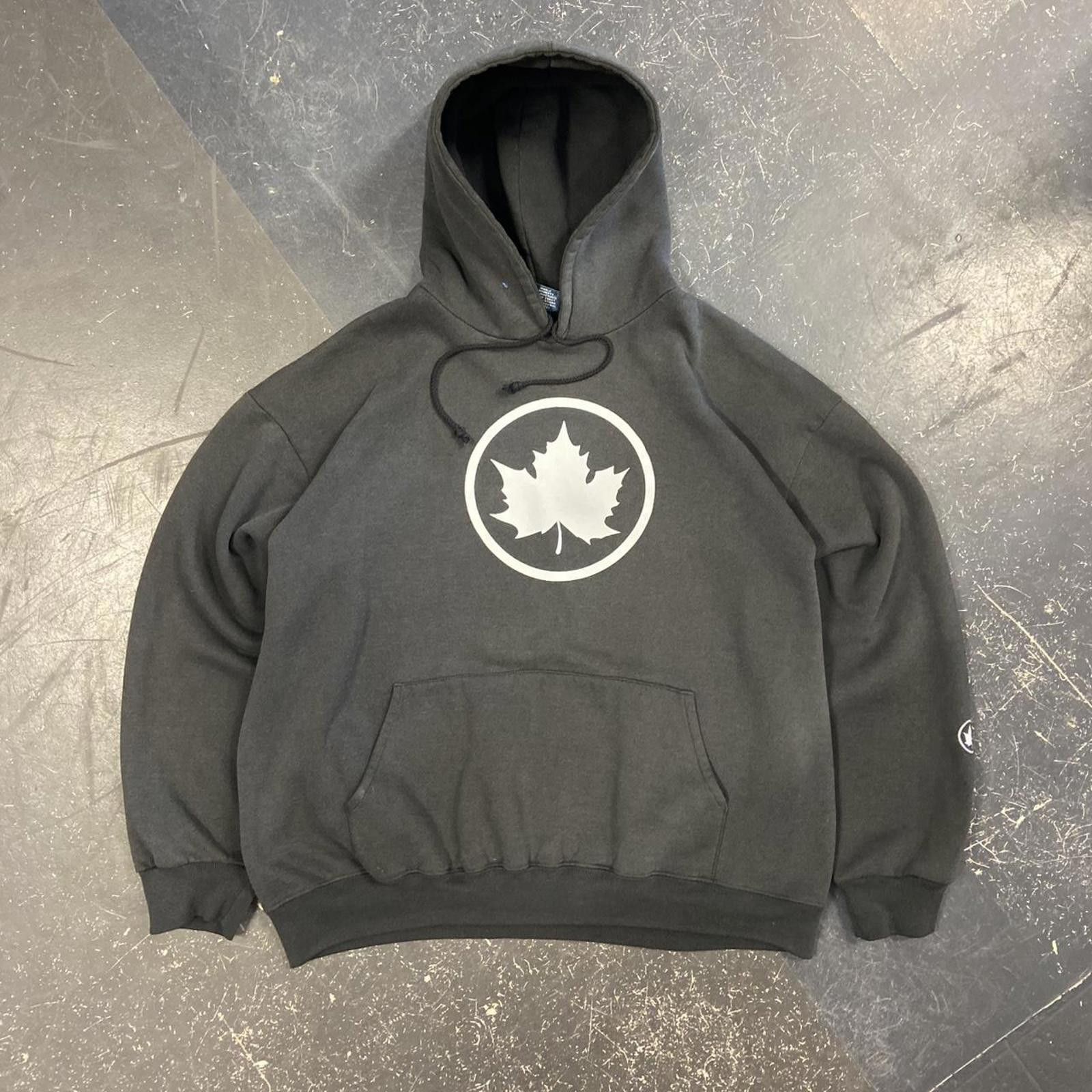 Vintage Vintage 90s Maple Skate Faded Boxy Hoodie Size US XL / EU 56 / 4 - 1 Thumbnail