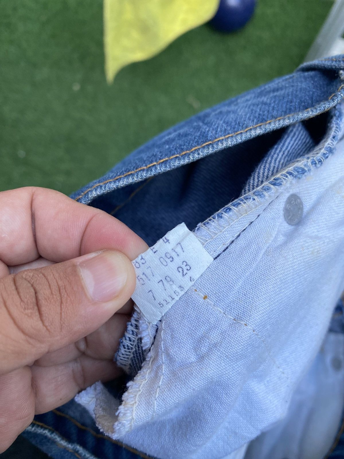 Levi's Vintage Clothing W29x34 Vintage levi's 517 orange tab made in USA Size US 29 - 9 Thumbnail