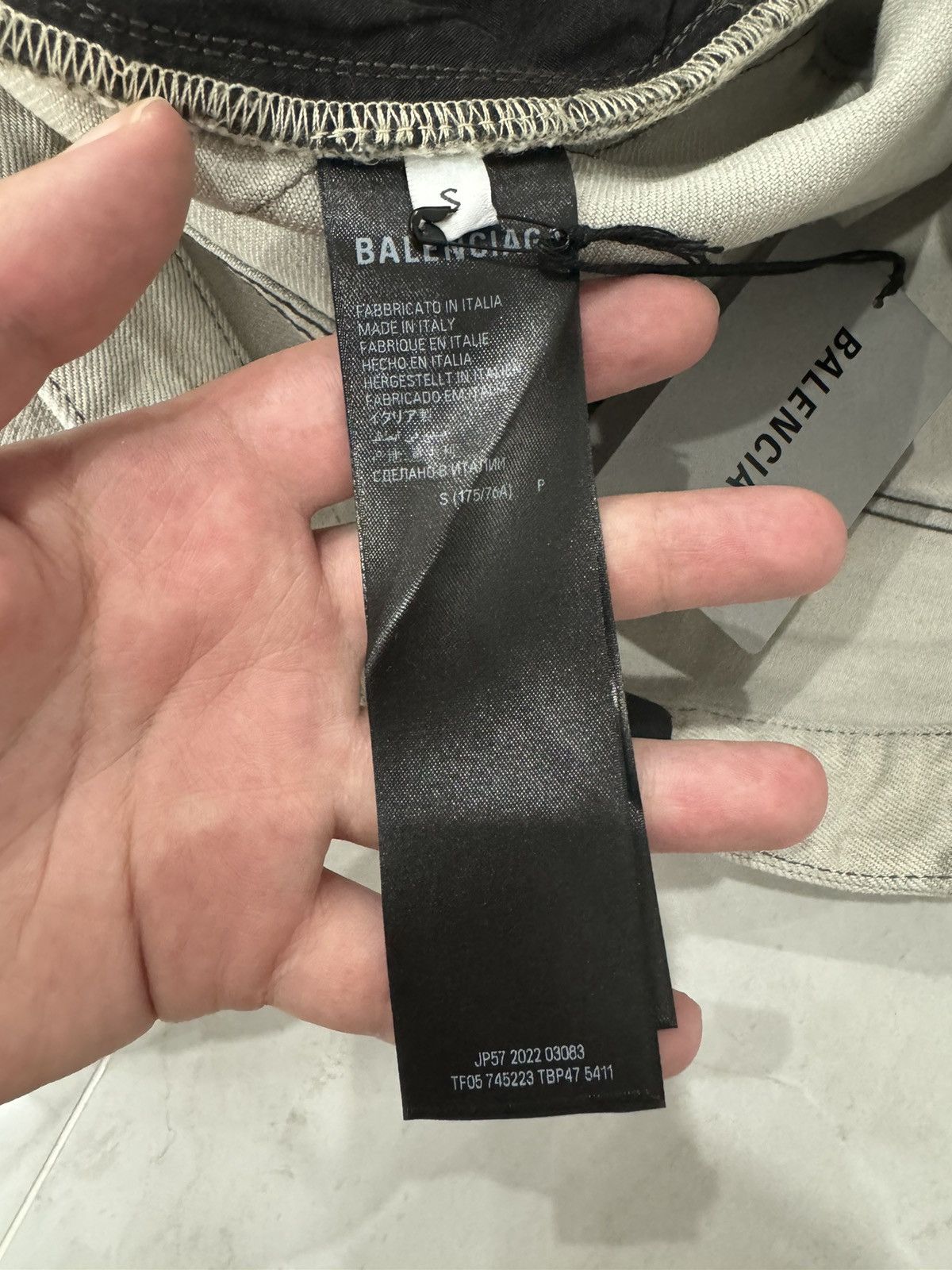 Balenciaga Balenciaga SS23 Graffiti Jeans Baggy Sz.S Size US 32 / EU 48 - 11 Thumbnail