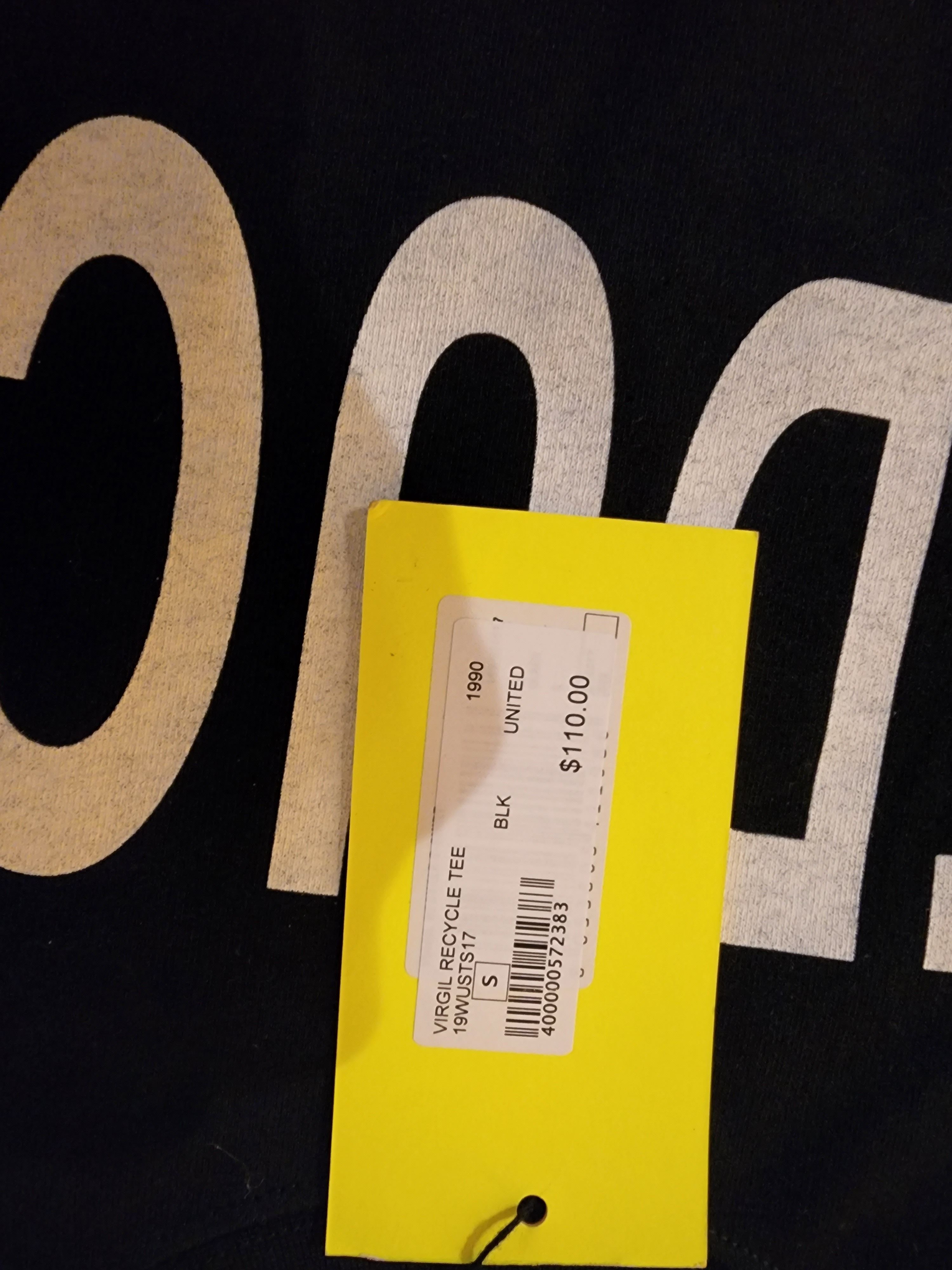 Virgil Abloh Virgil Abloh x United Standard Reduce Reuse Recycle sz M Size US M / EU 48-50 / 2 - 2 Thumbnail