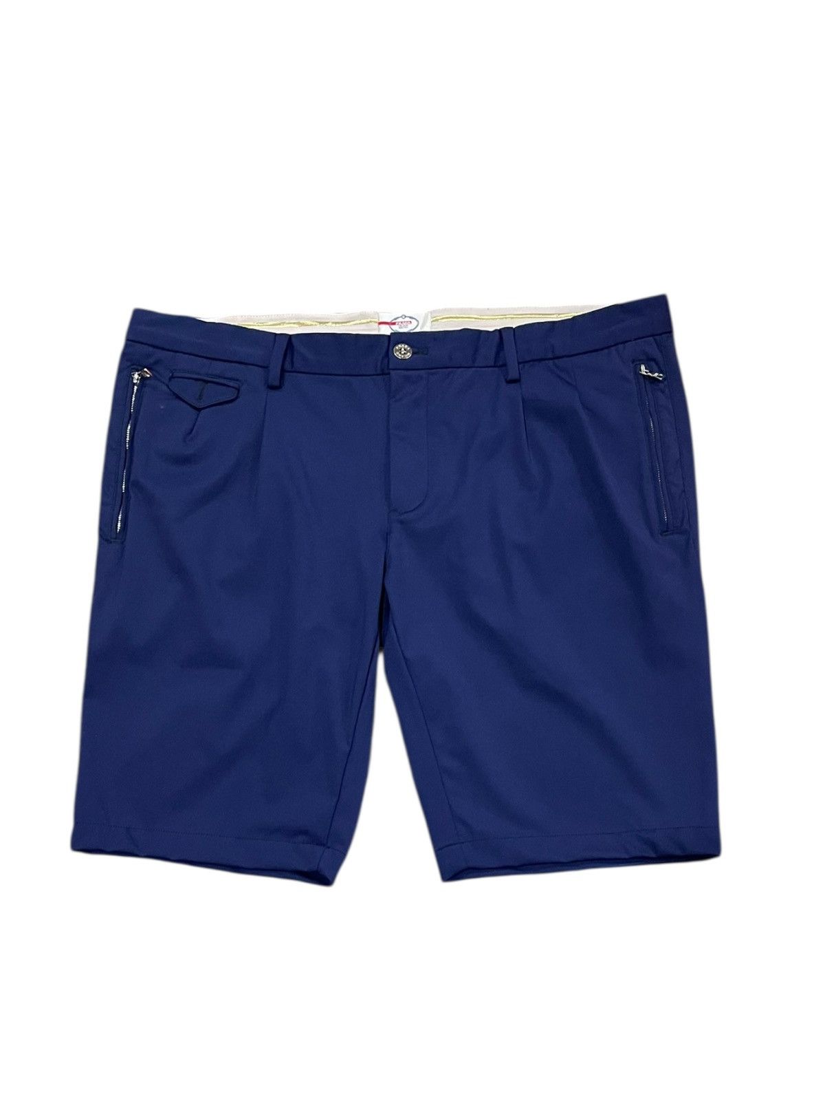 Prada Super Comfort Luxury Destroyed Broken Zipper Shorts
