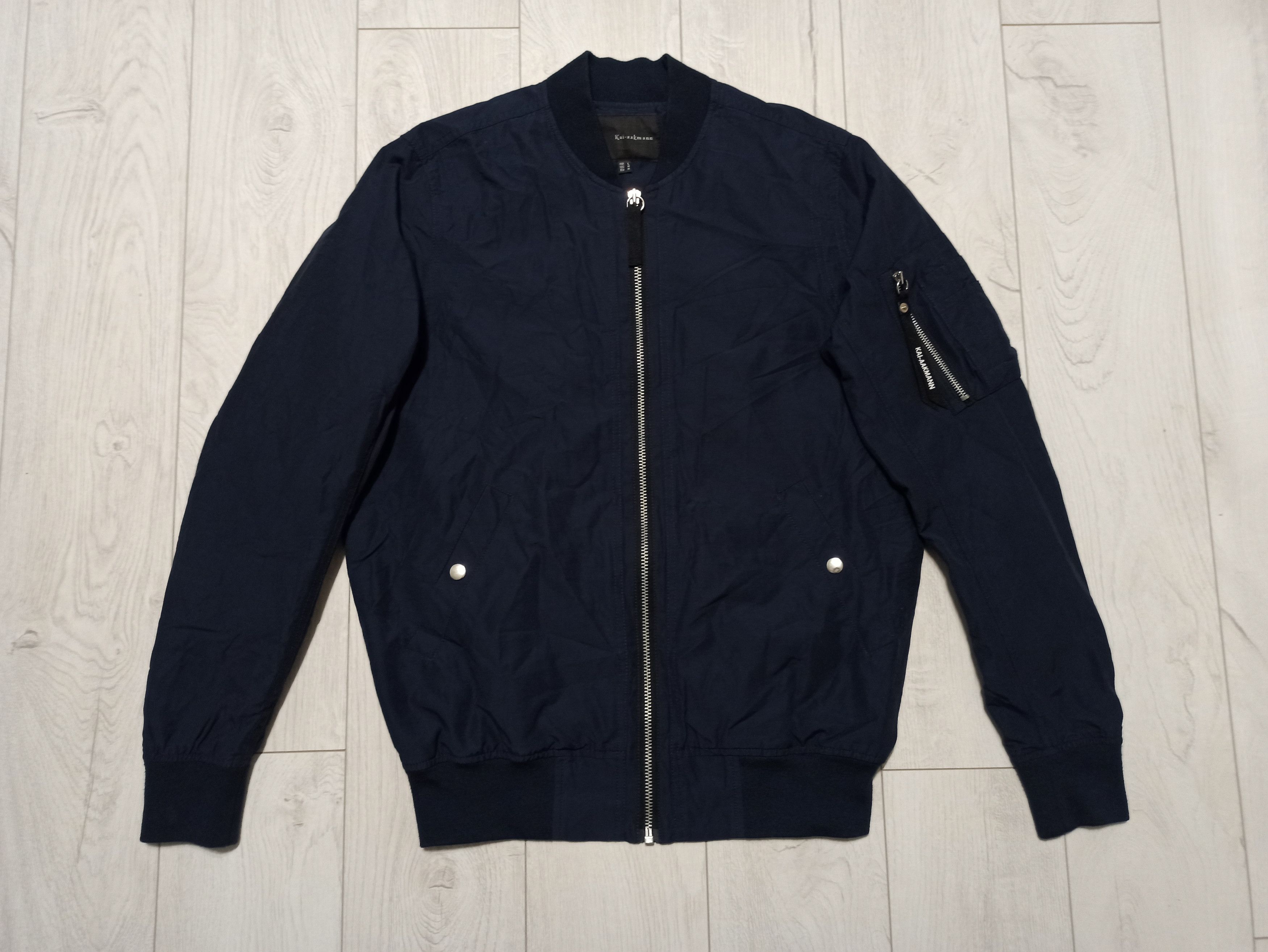 Kai Aakmann × Vintage Kai Aakmann Bomber jacket Size US L / EU 52-54 / 3 - 1 Thumbnail
