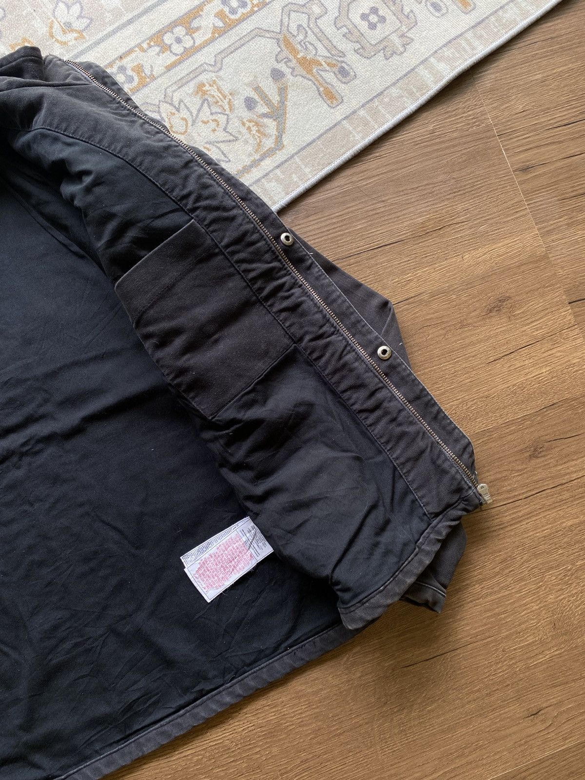 Nike Nike 90's faded black washing Canvas jacket Size US L / EU 52-54 / 3 - 7 Thumbnail