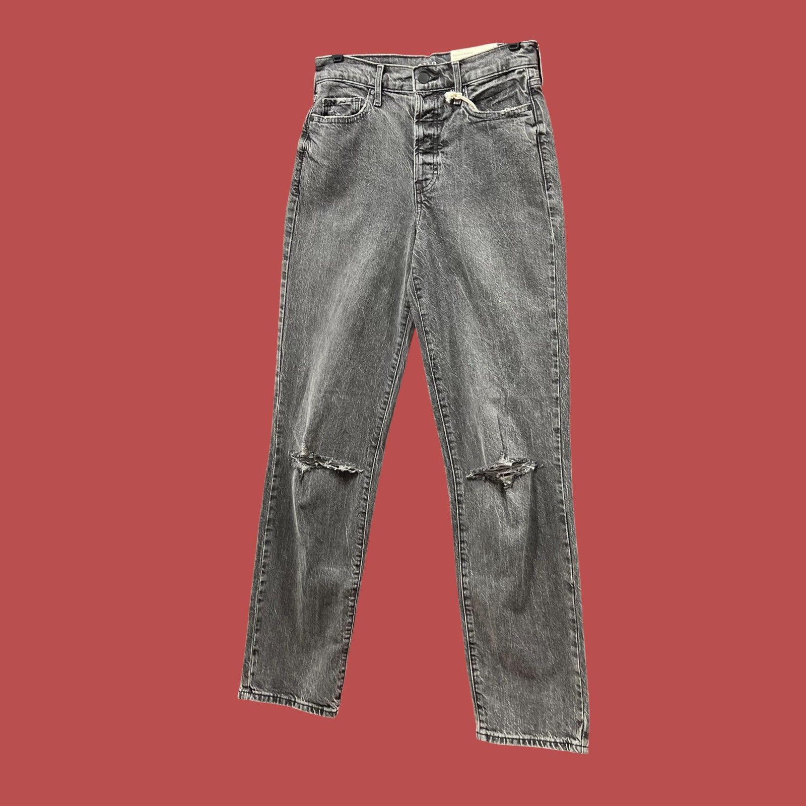 Other A.N.A - Women's 90's Baggy Jeans - Loose Fit - Relaxed Strai Size 26" / US 2 / IT 38 - 12 Thumbnail