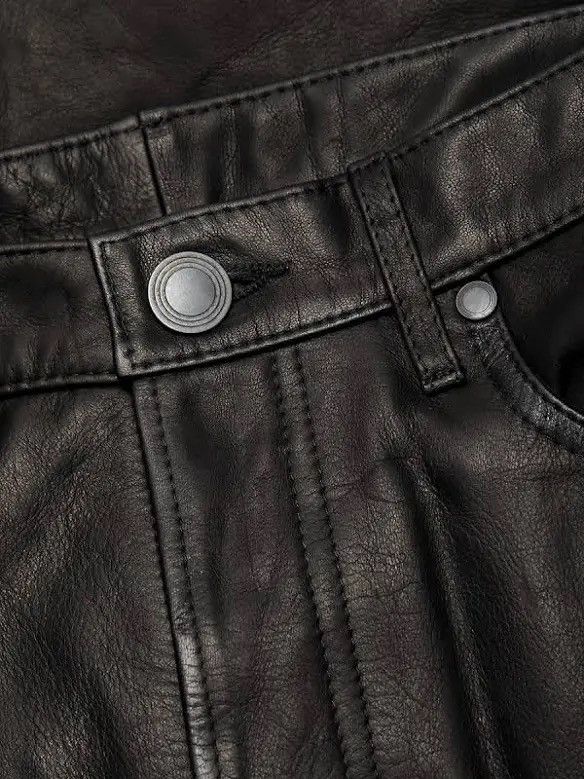 John Elliott 1895USD Leather Daze Pants Size US 34 / EU 50 - 3 Thumbnail