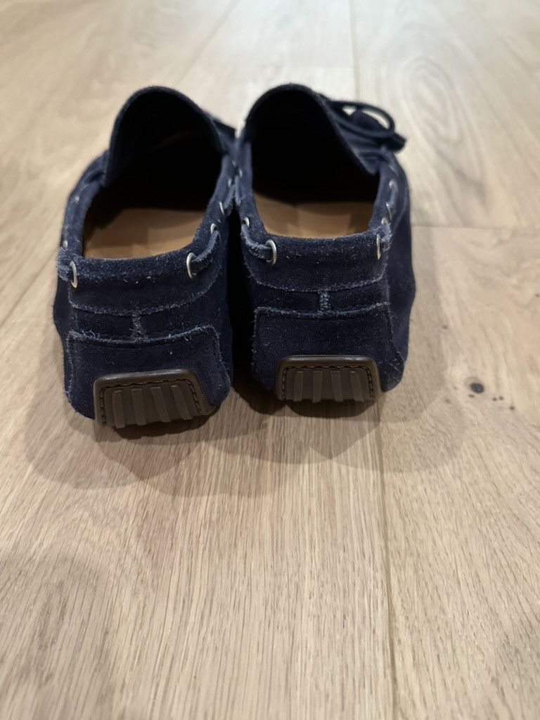 Ralph Lauren Purple Label Purple Label Blue Suede Tassel Loafers Size US 9.5 / EU 42-43 - 4 Thumbnail