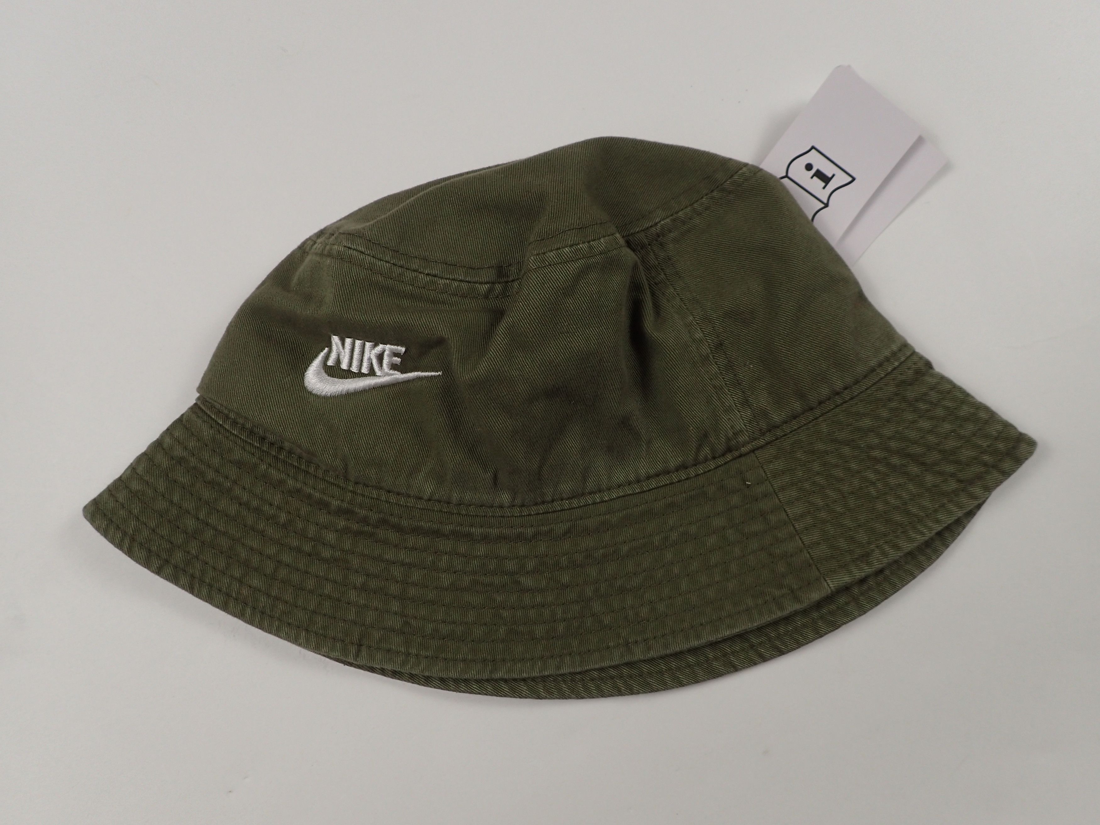 Nike Nike Sportswear Bucket Hat Mens Olive Size ONE SIZE - 1 Thumbnail