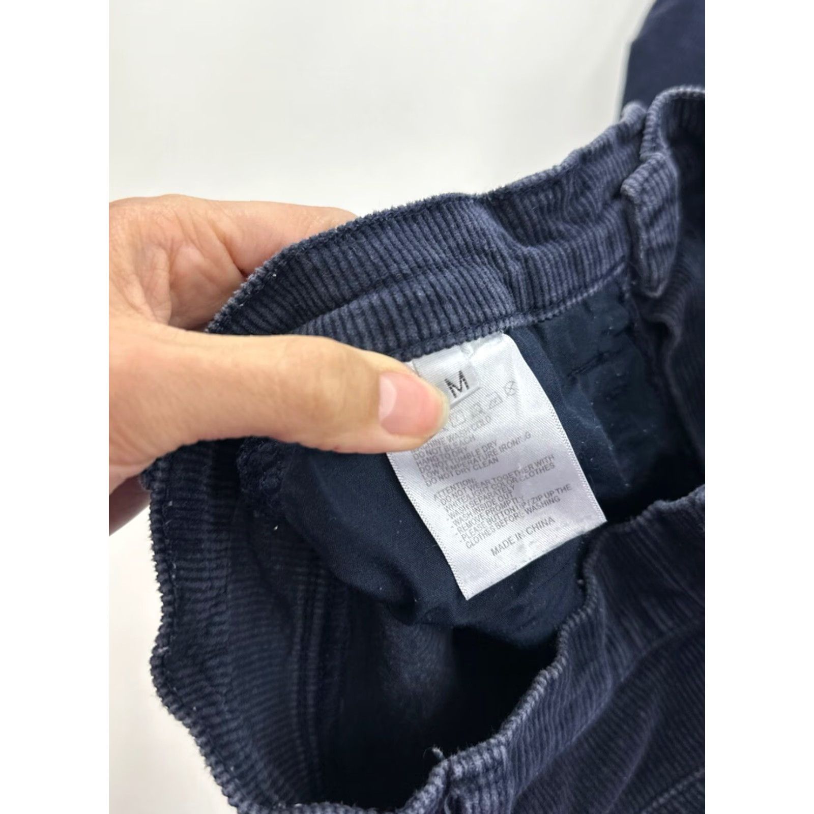 Vintage J.Galt Pants Women’s 2XS Blue High Waisted Corduroy Skinny Ankle Zip 23 in 2XS Womens Teens Regular Size 24" / US 00 / IT 34 - 4 Thumbnail