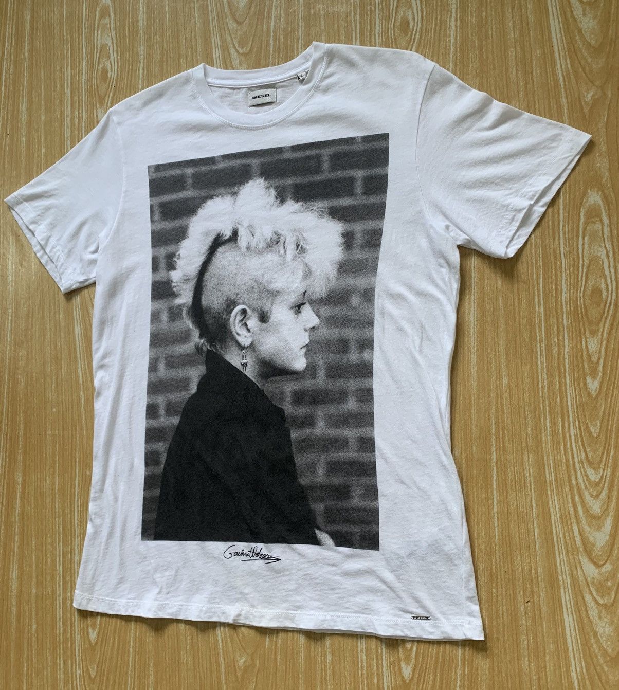 Diesel 🔥 Diesel Gavin Watson Punk T Shirt Size US L / EU 52-54 / 3 - 4 Thumbnail