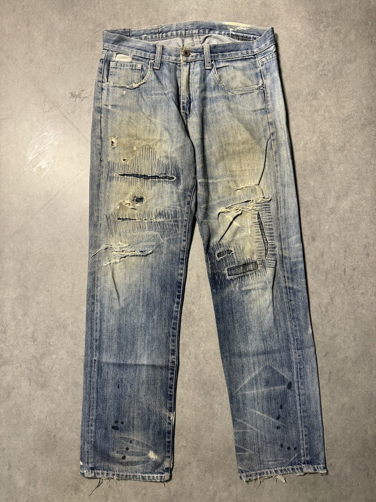 Neighborhood Neighborhood Savage Denim Size US 33 - 1 Thumbnail