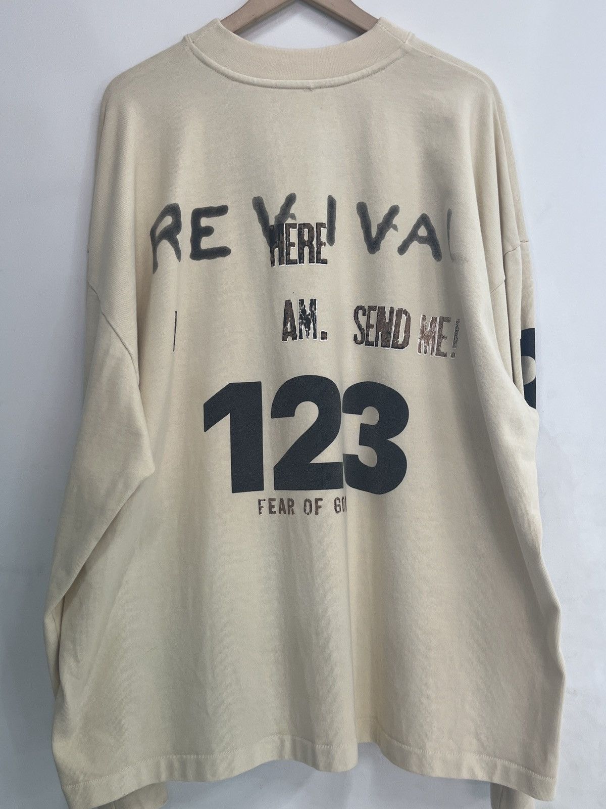 RRR-123 Fear of God RRR123 revival Crewneck- SIZE 3 Size US XL / EU 56 / 4 - 8 Thumbnail