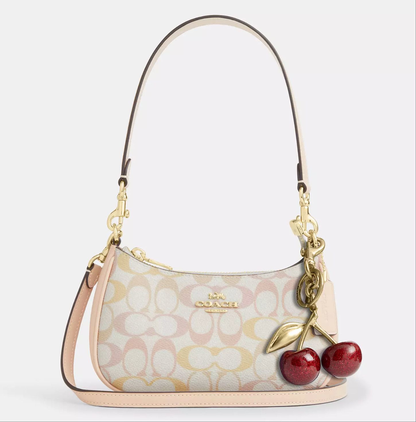 Coach Teri Mini Crossbody Bag In Pretty Signature Canvas CDW52 Size ONE SIZE - 14 Thumbnail
