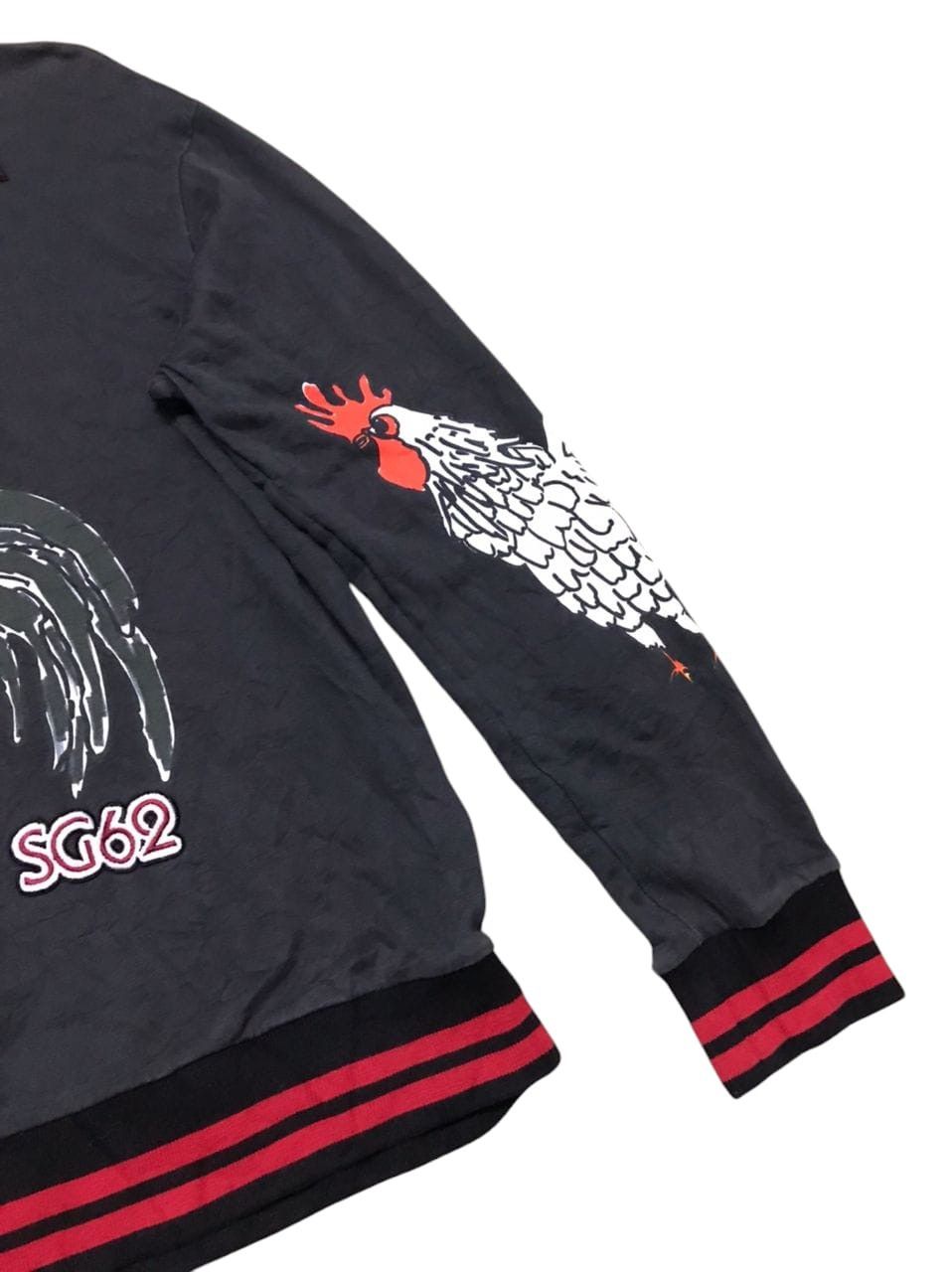 Dolce & Gabbana Dolce & Gabbana Rooster Full Print Sweatshirt Medium Size US L / EU 52-54 / 3 - 5 Thumbnail