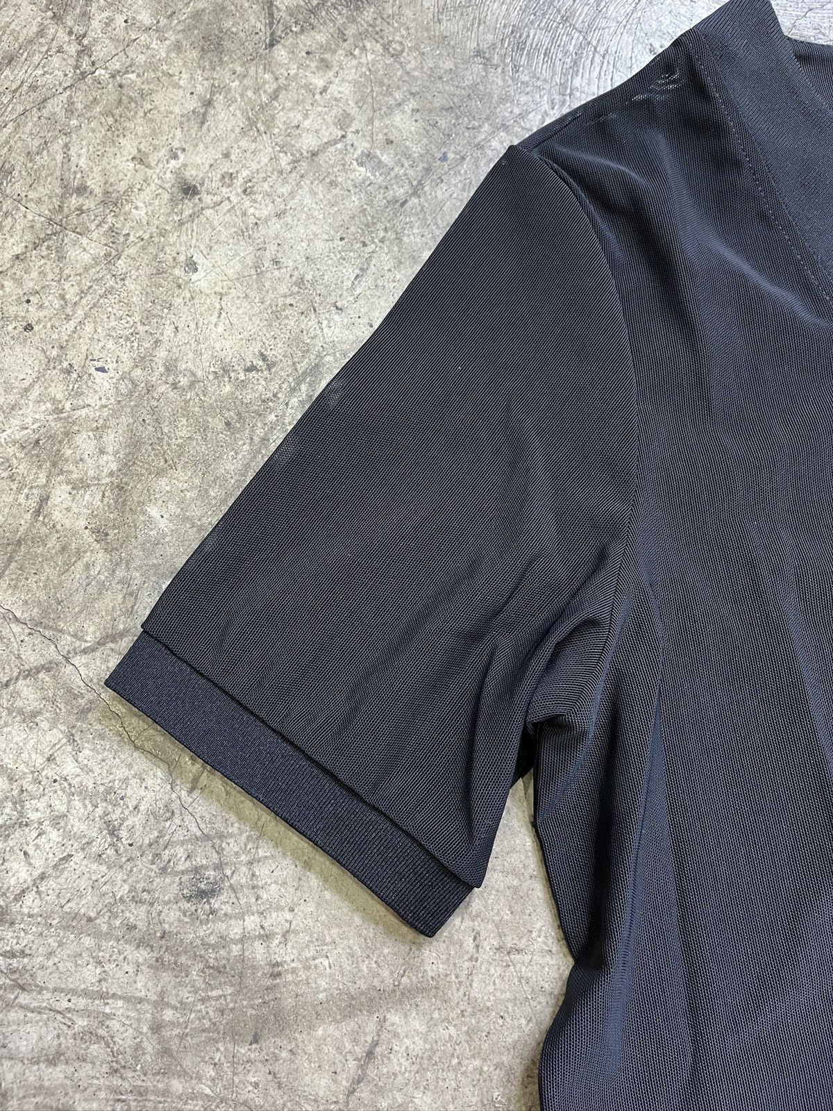 Thom Browne Thom Browne SS22 Mesh Polo Shirt (unisex) Size US XS / EU 42 / 0 - 17 Thumbnail