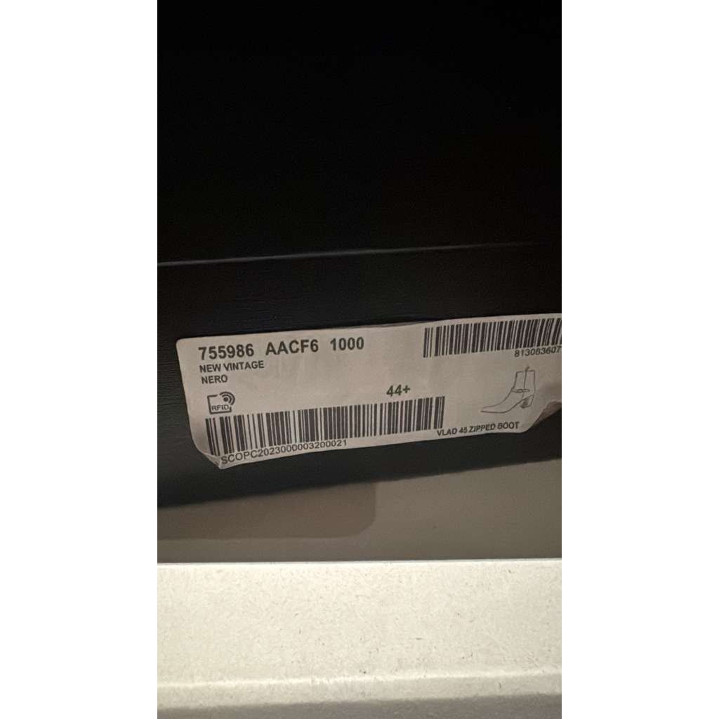 Saint Laurent Paris o1rshd1 Vlad 45 Zipped Boots in Black Size US 11.5 / EU 44-45 - 22 Thumbnail